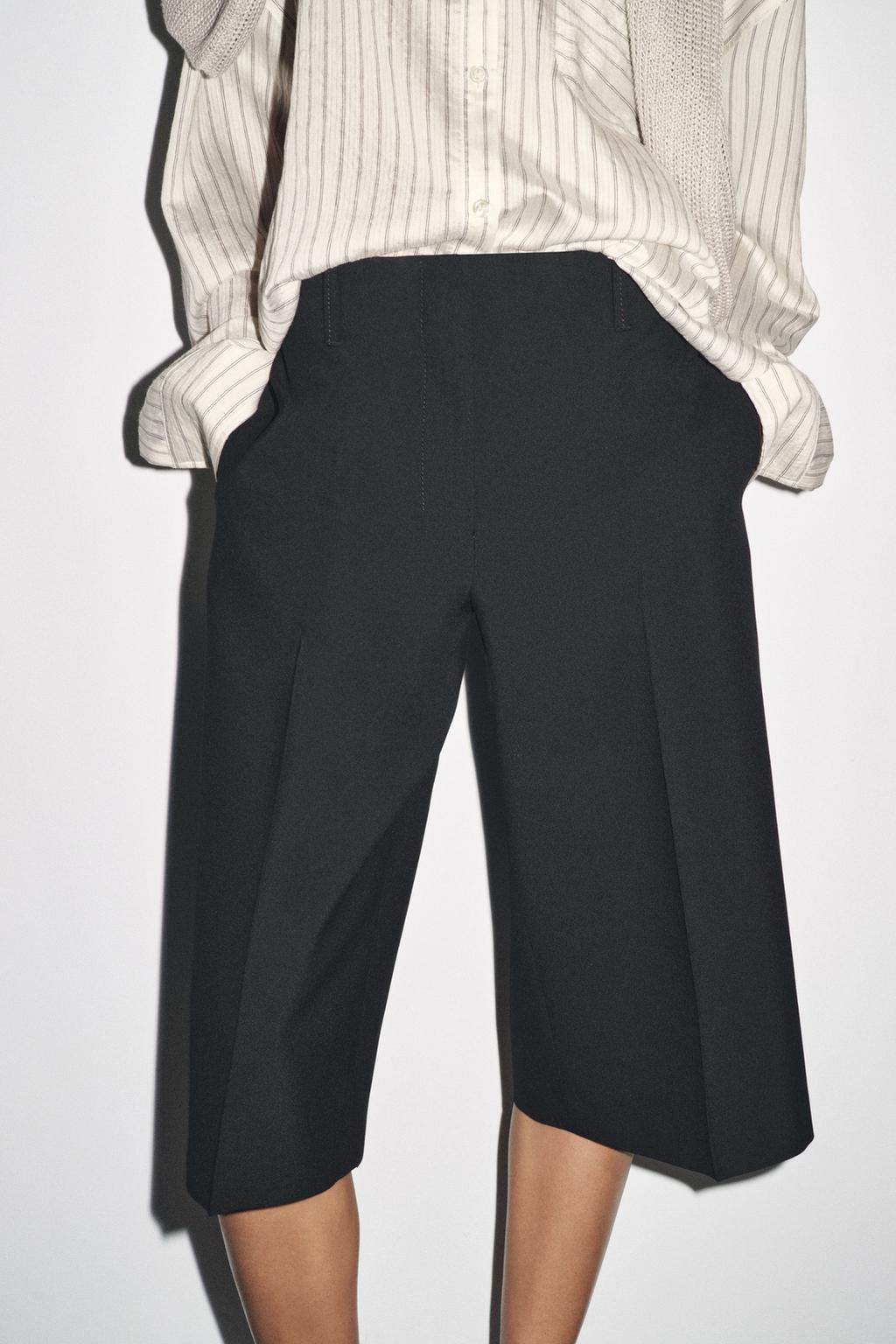 ZW COLLECTION LONG BERMUDA SHORTS - Zara фото 4