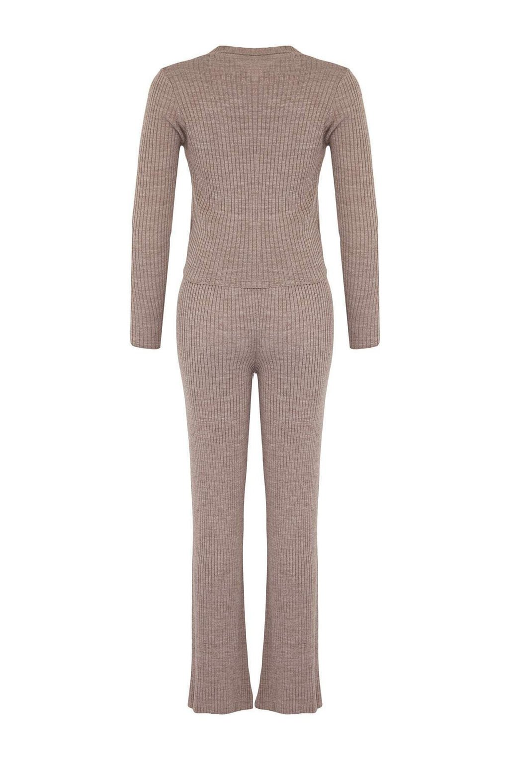 Vizon Fitillli Bluz H?rka Pantolon Triko Alt-Ust Tak?m TWOAW22AU0006