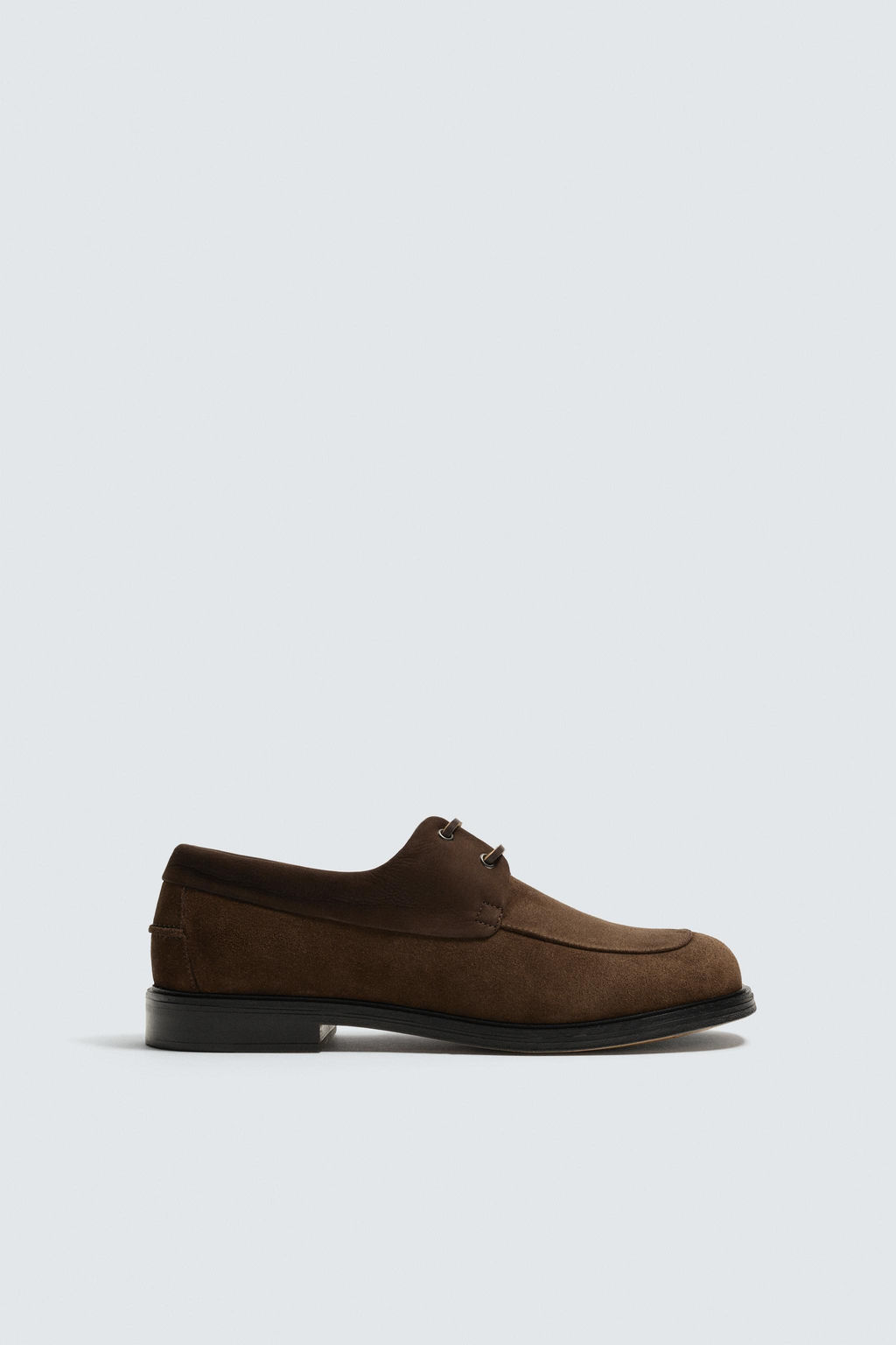 LIMITED EDITION LEATHER DECK SHOES - Zara фото 4