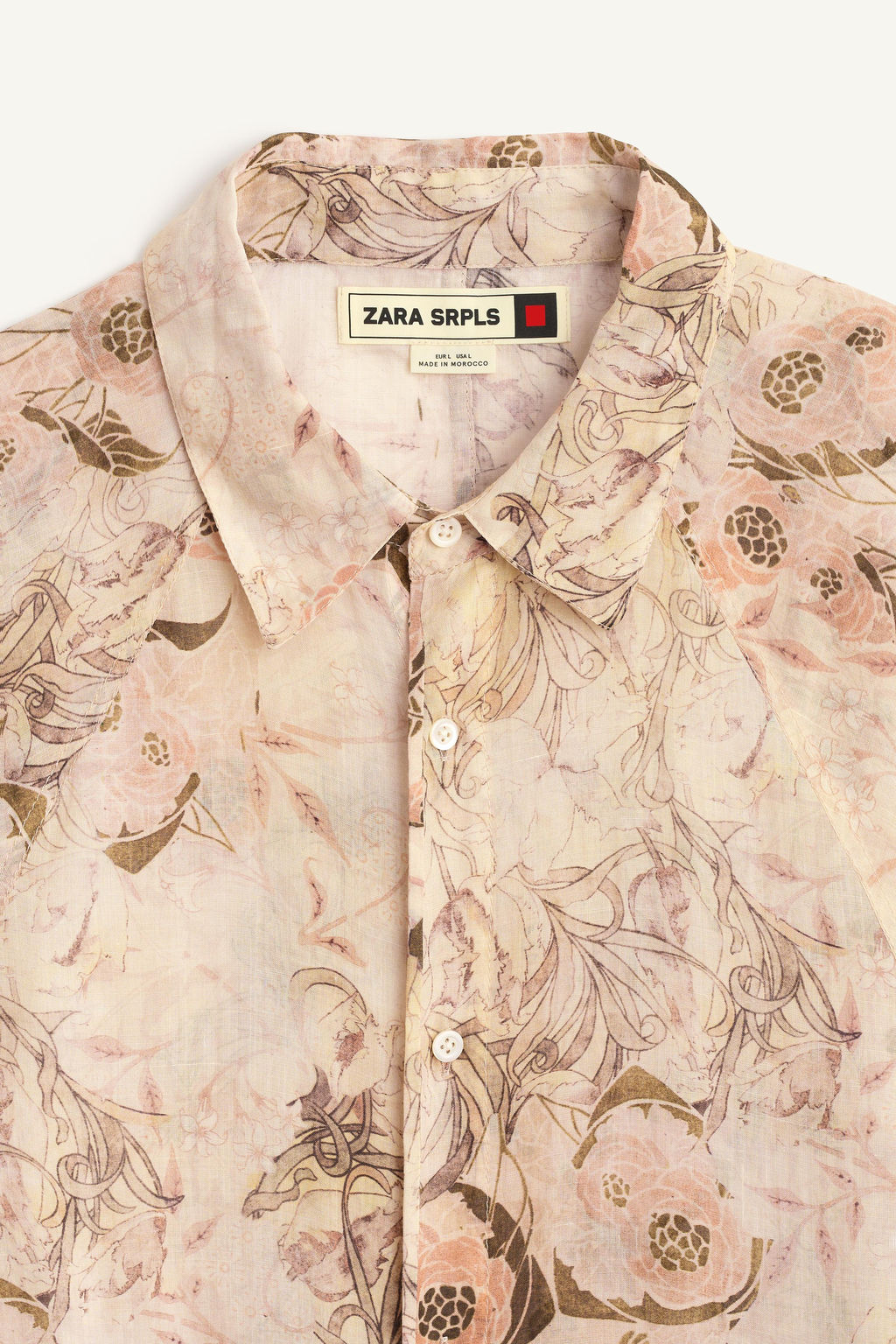 RNGLN FLWR SHRT / Estampado - Zara фото 6