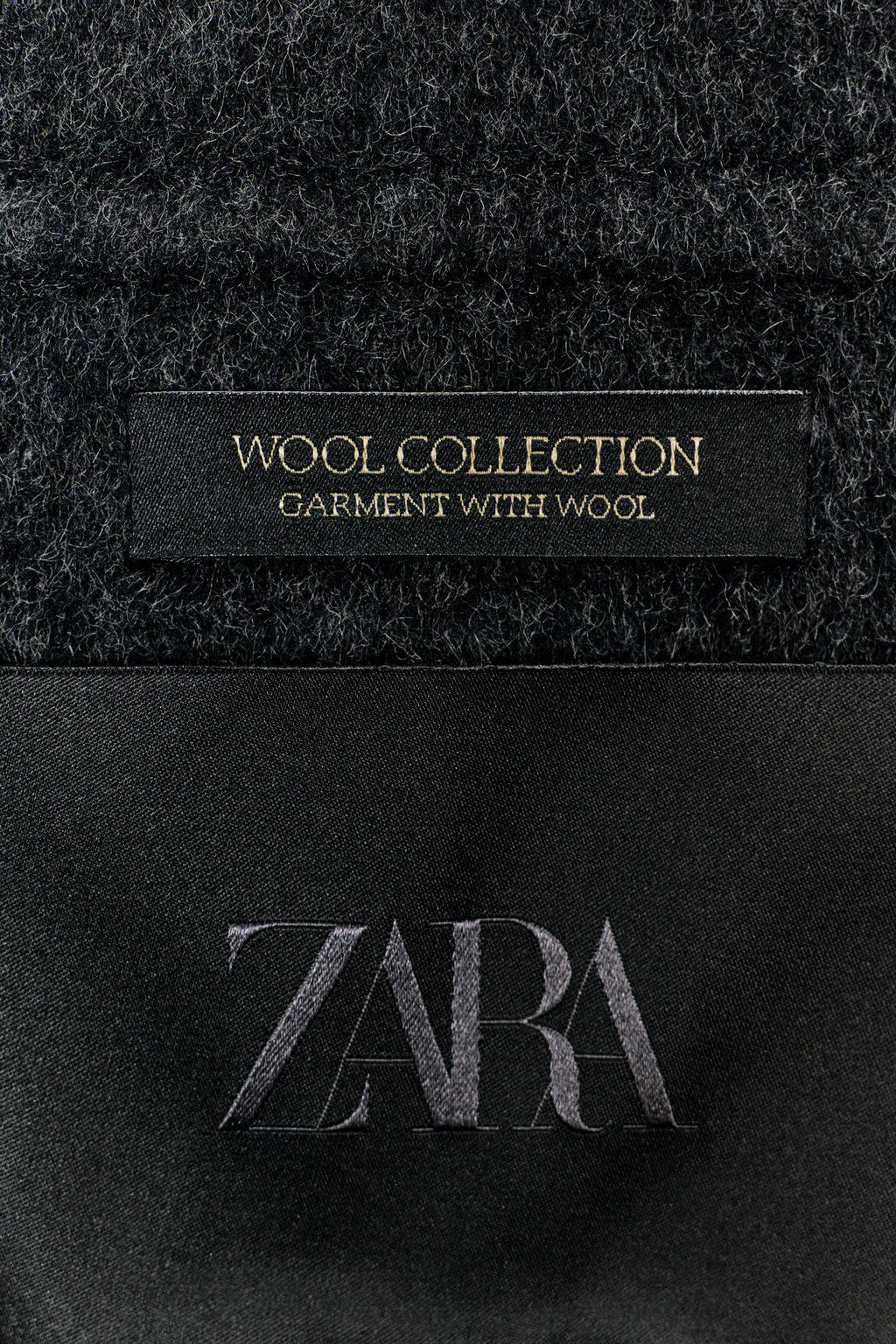 ZW COLLECTION CROPPED WOOL COAT - Zara фото 9