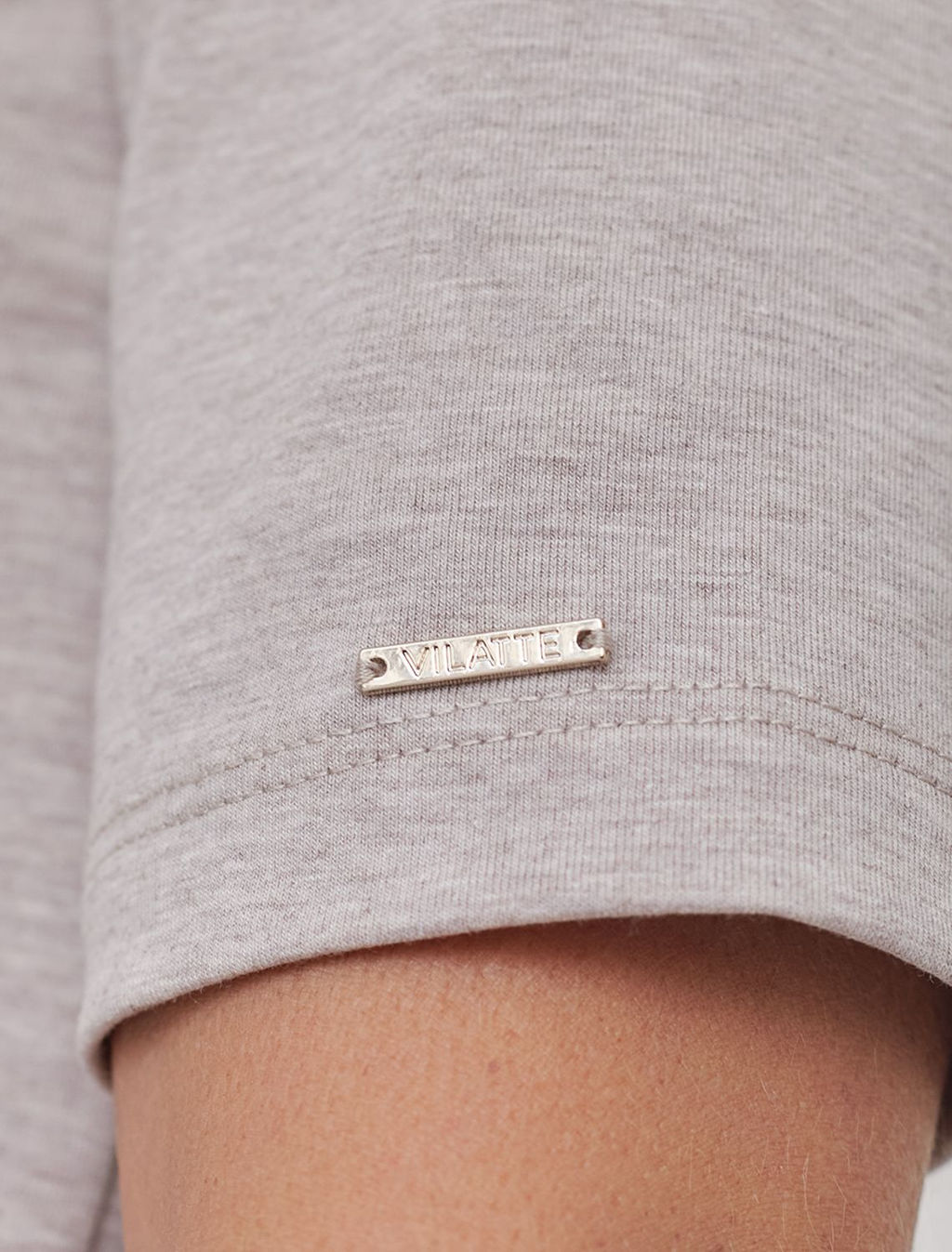 D49.114 Футболка женская кофейный меланж