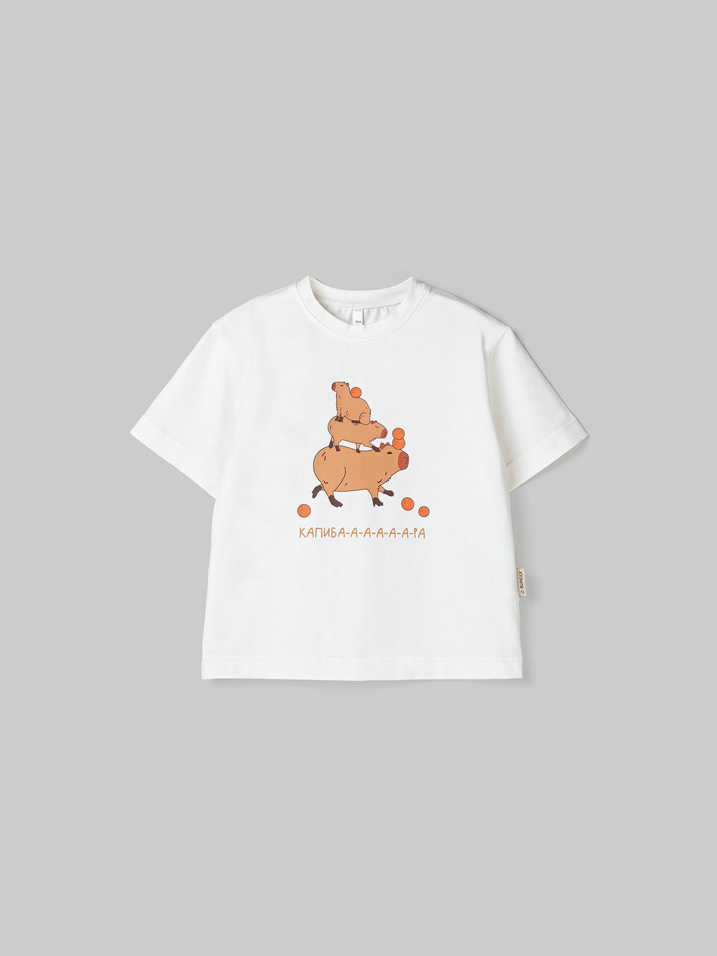 Футболка оверсайз Капибары с принтом - Bungly фото 3
