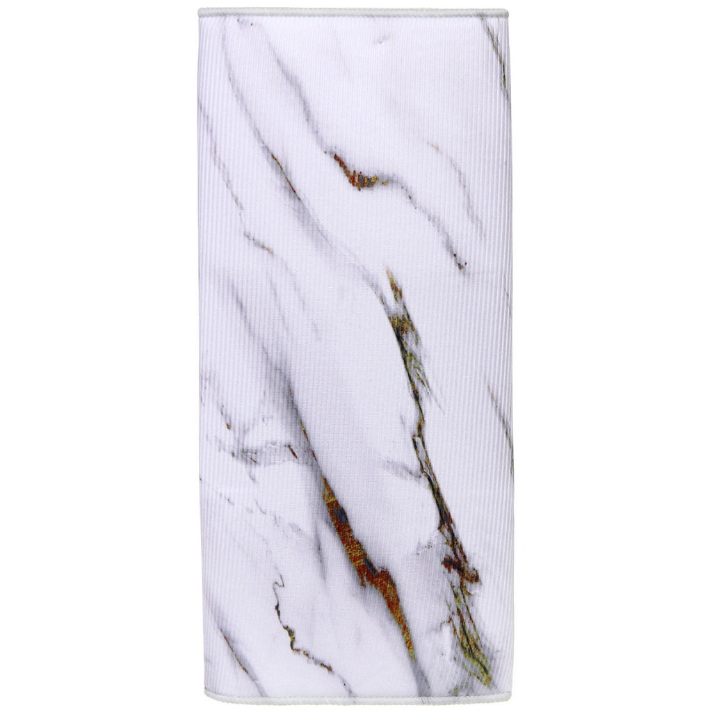 Коврик для сушки посуды 38*50см "Мрамор" белый