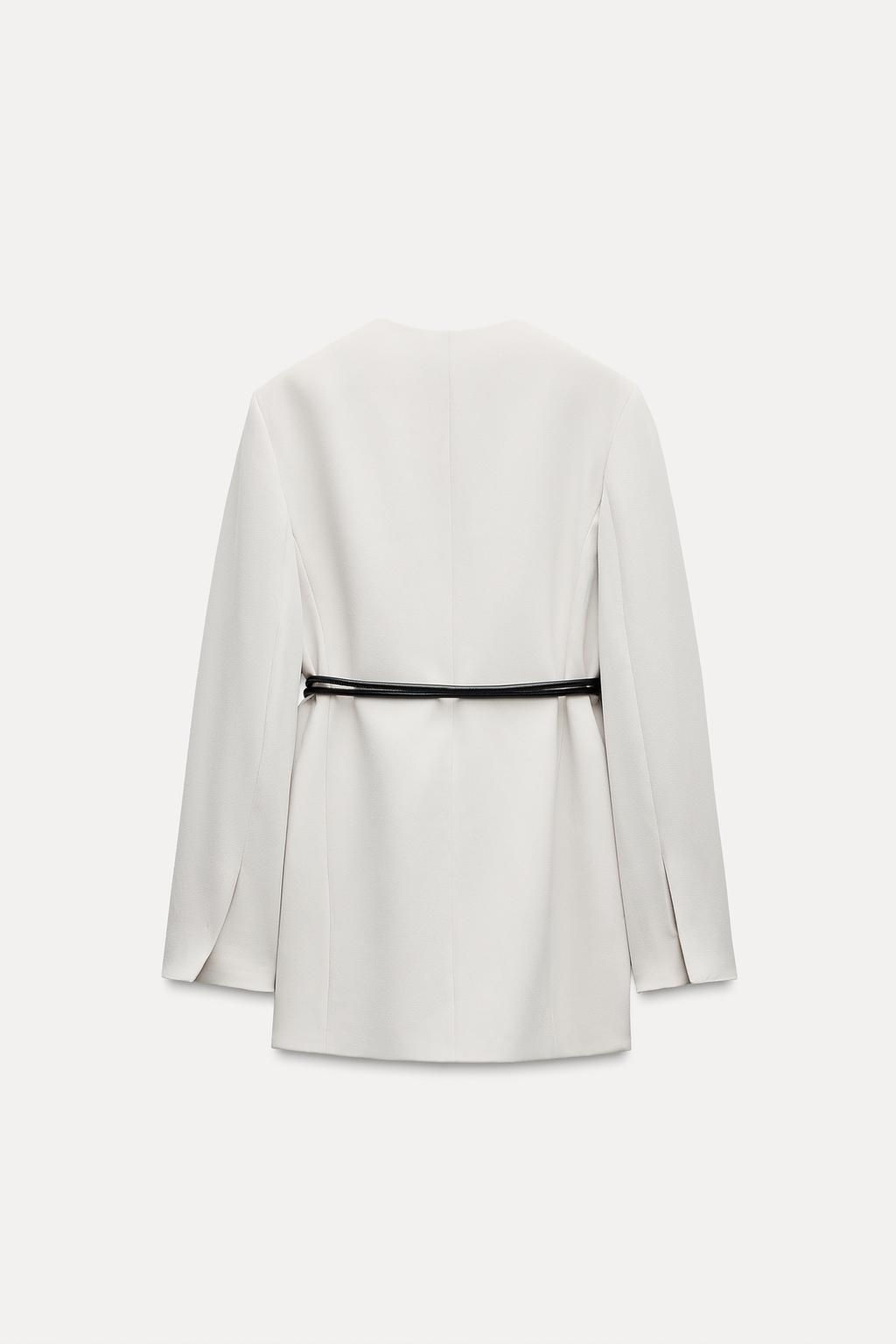 ZW COLLECTION BELTED BLAZER - Zara фото 35