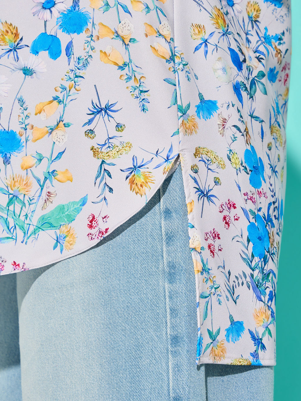 Блузка 0220-1а черный каменный - Aquarell фото 25