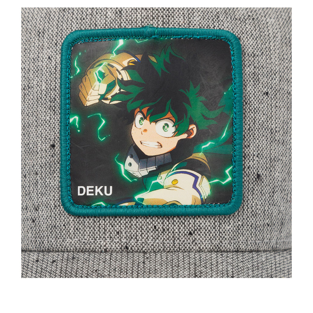 Бейсболка CAPSLAB арт. CL/MHA/1/CT/DEK My Hero Academia Deku (светло-серый)  фото 4