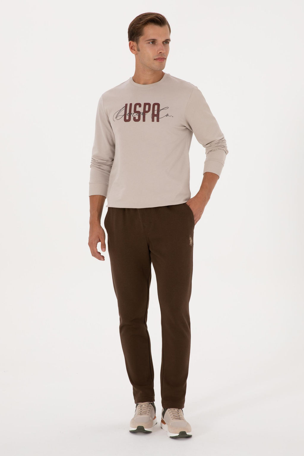 Erkek Kahverengi E_ofman Alt_ Sepette S_rpriz _ndirim - U.s. polo assn фото 3