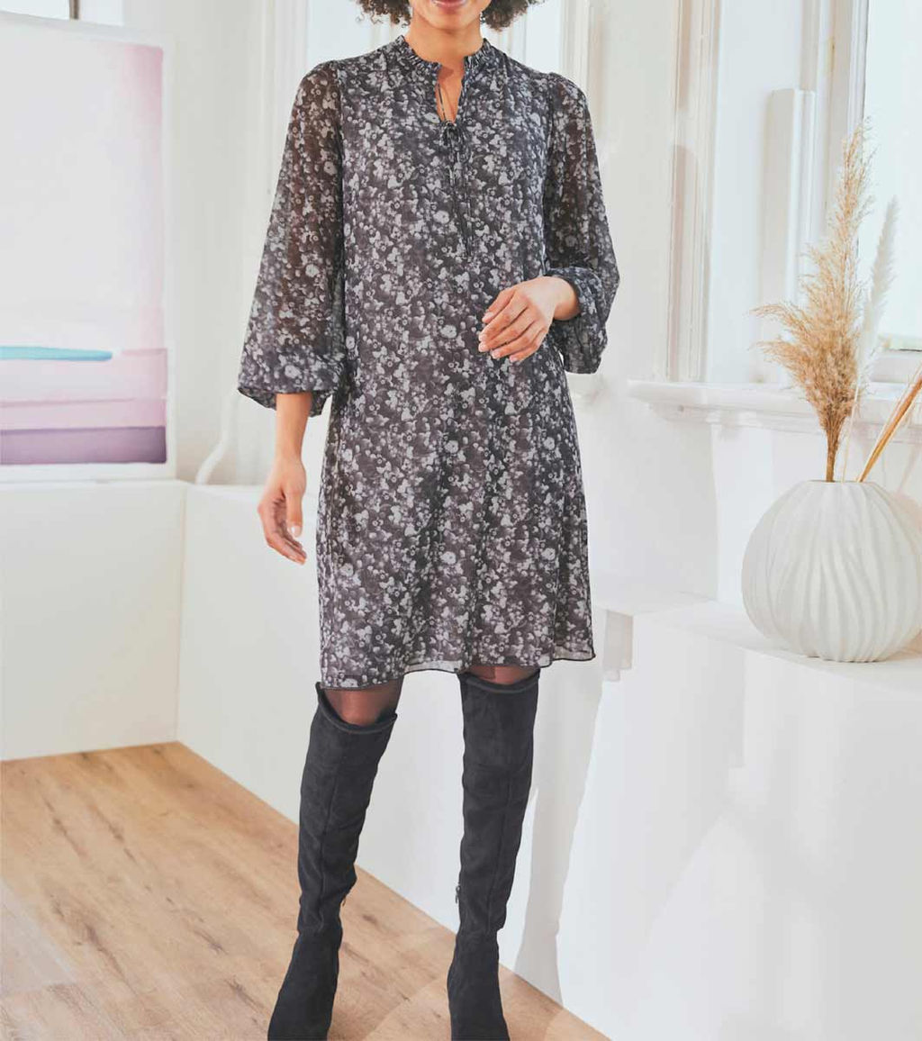 Платье, серое - Linea tesini фото 2