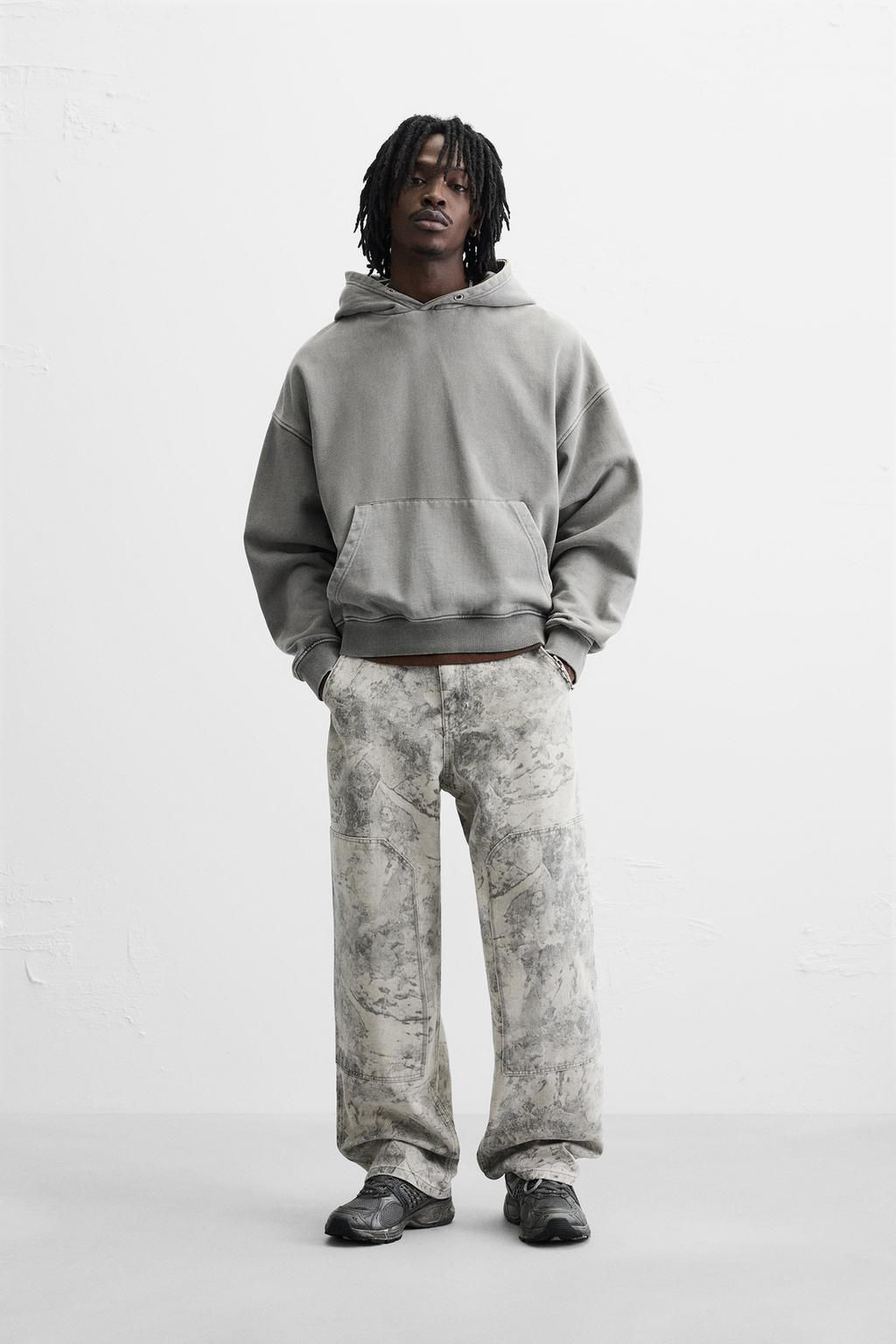 WASHED CARPENTER TROUSERS