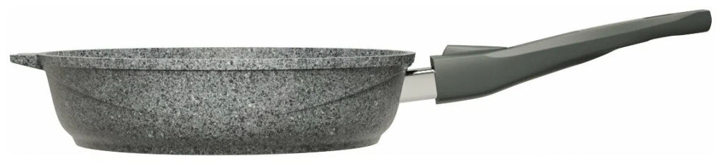 Сковорода 18см АП со съемной ручкой Premium (grey) арт.018901 /Мечта/  фото 5