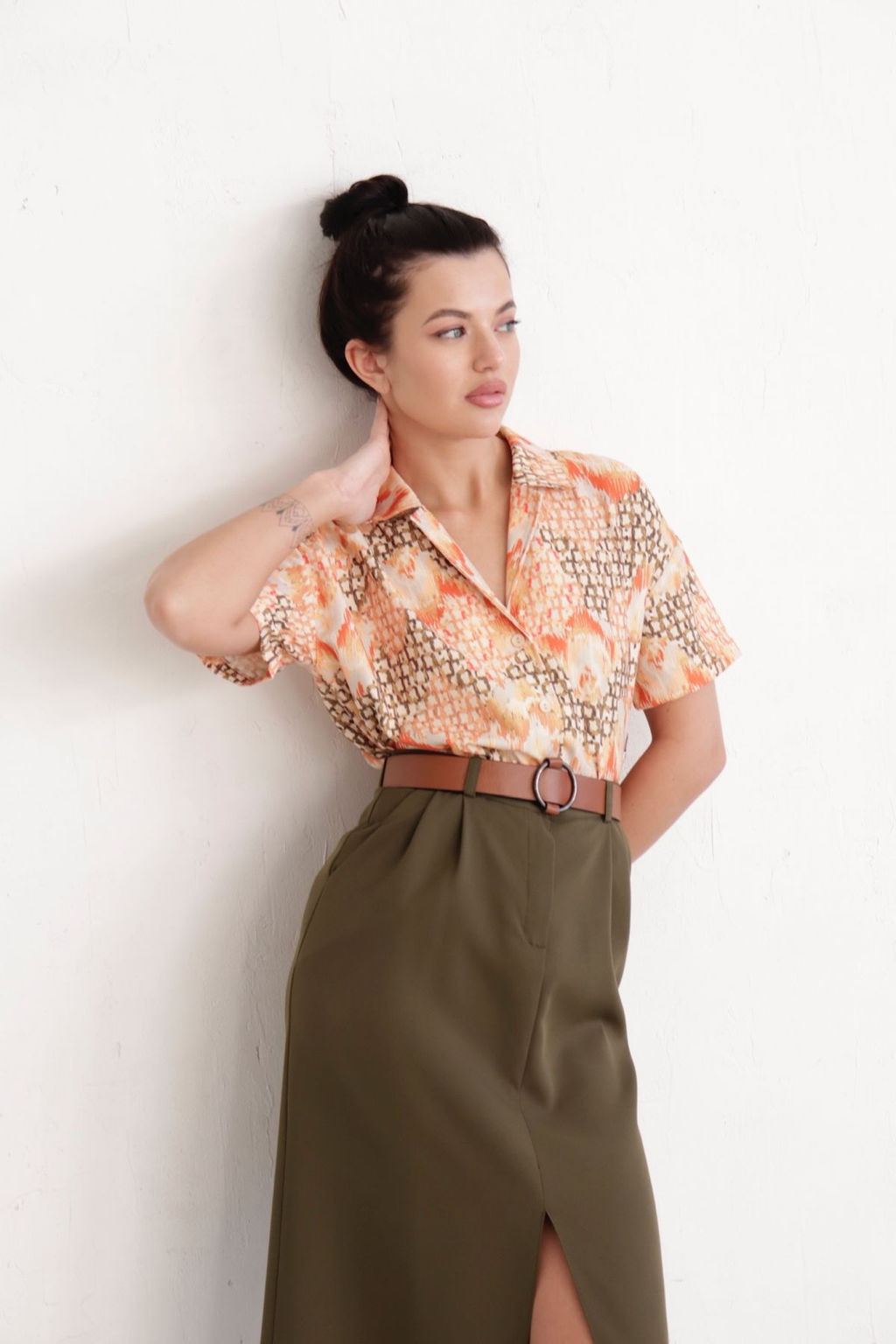 11222 Рубашка с коротким рукавом - Martichelli фото 10