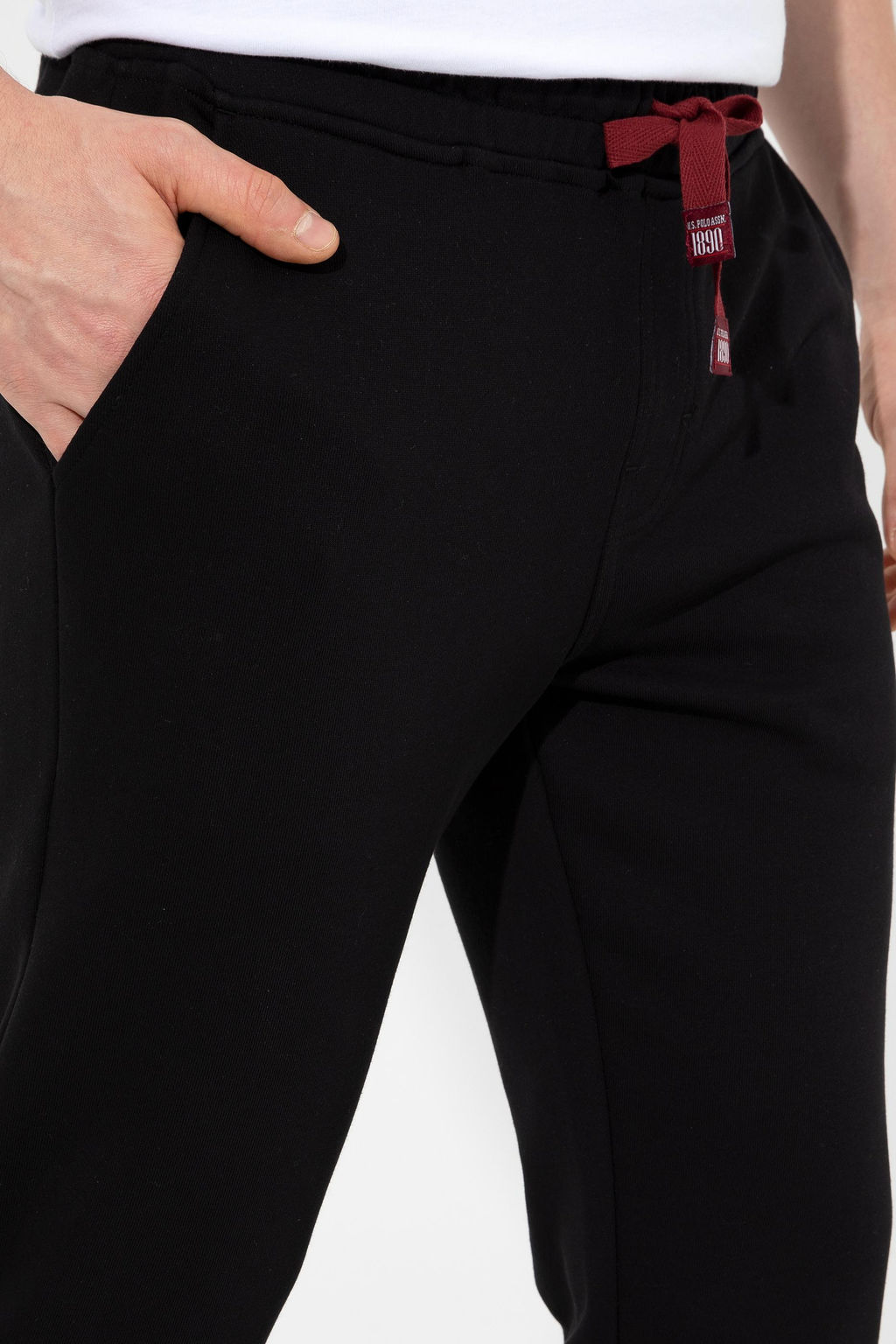Мужские черные спортивные штаны - U.s. polo assn фото 5