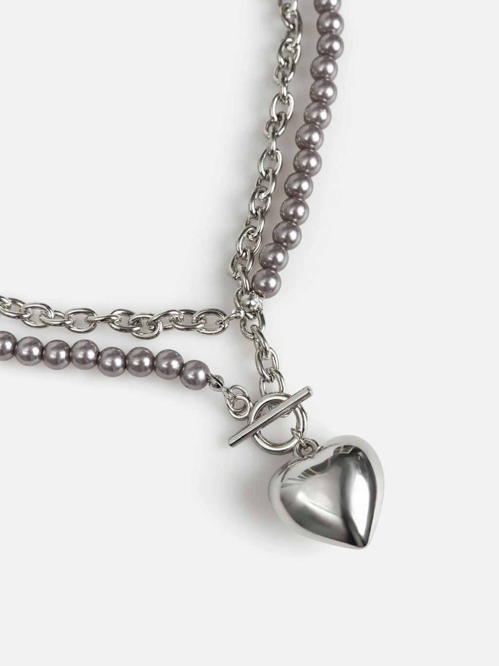 ACOOLA / Бусы детские Eoin серебристый  фото 4