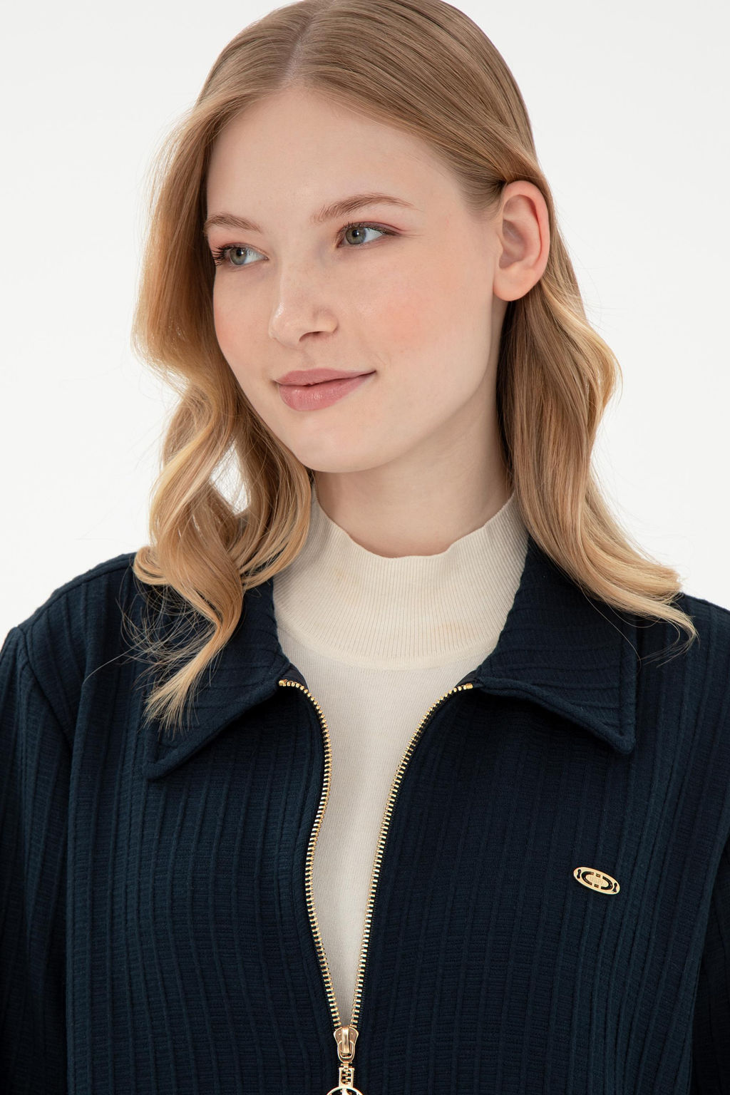 Женский темно-синий свитшот Неожиданная скидка в корзине - U.s. polo assn фото 9