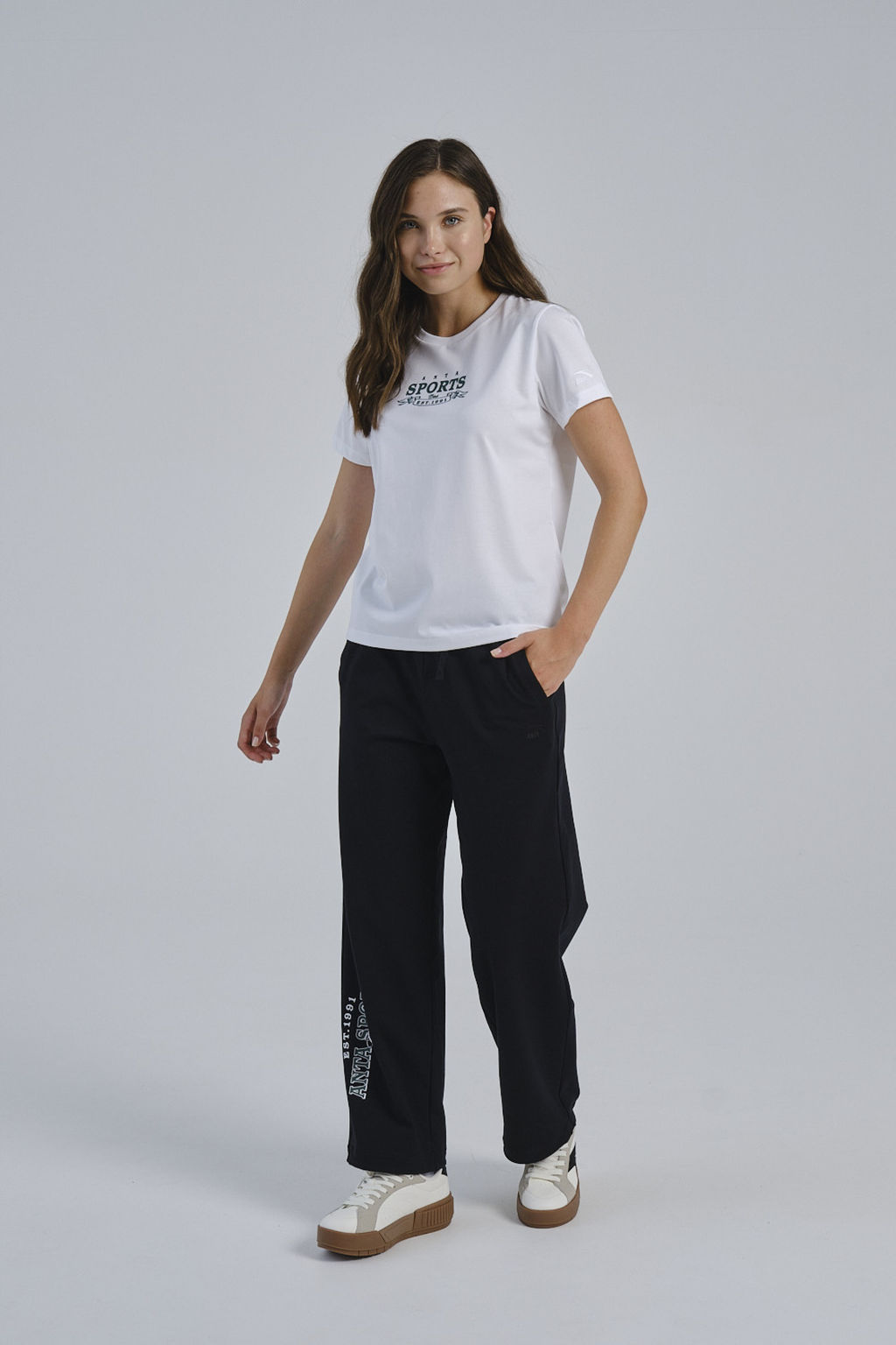 Брюки трикотажные Черный