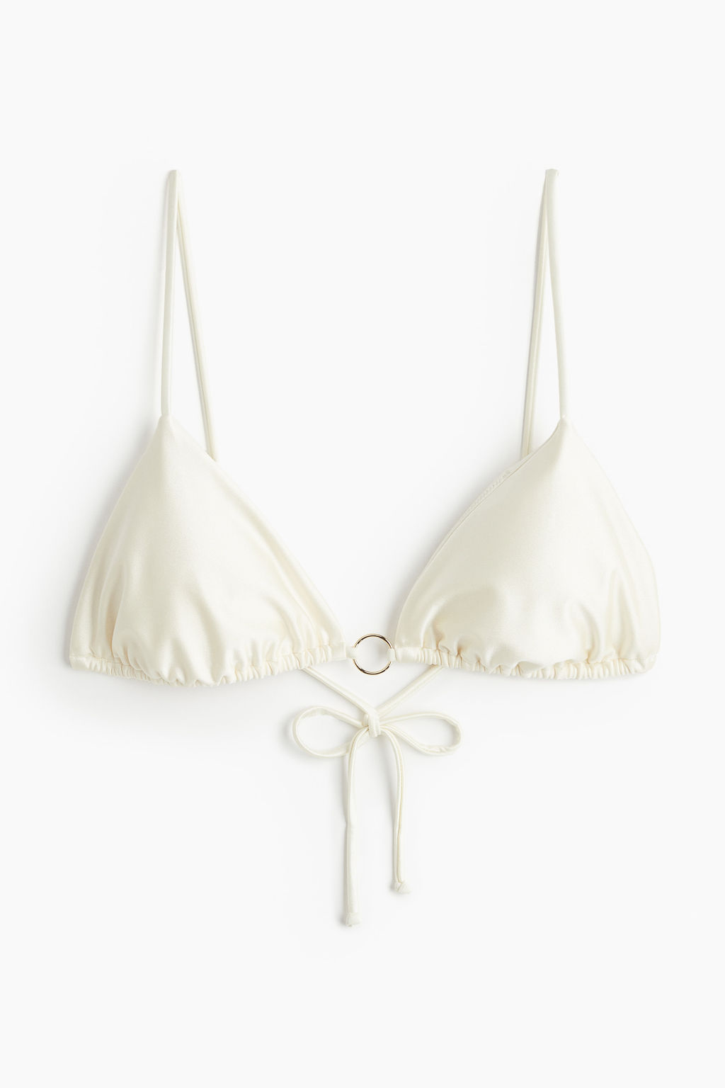 Top de bikini de tri?ngulo con relleno - H&m фото 3