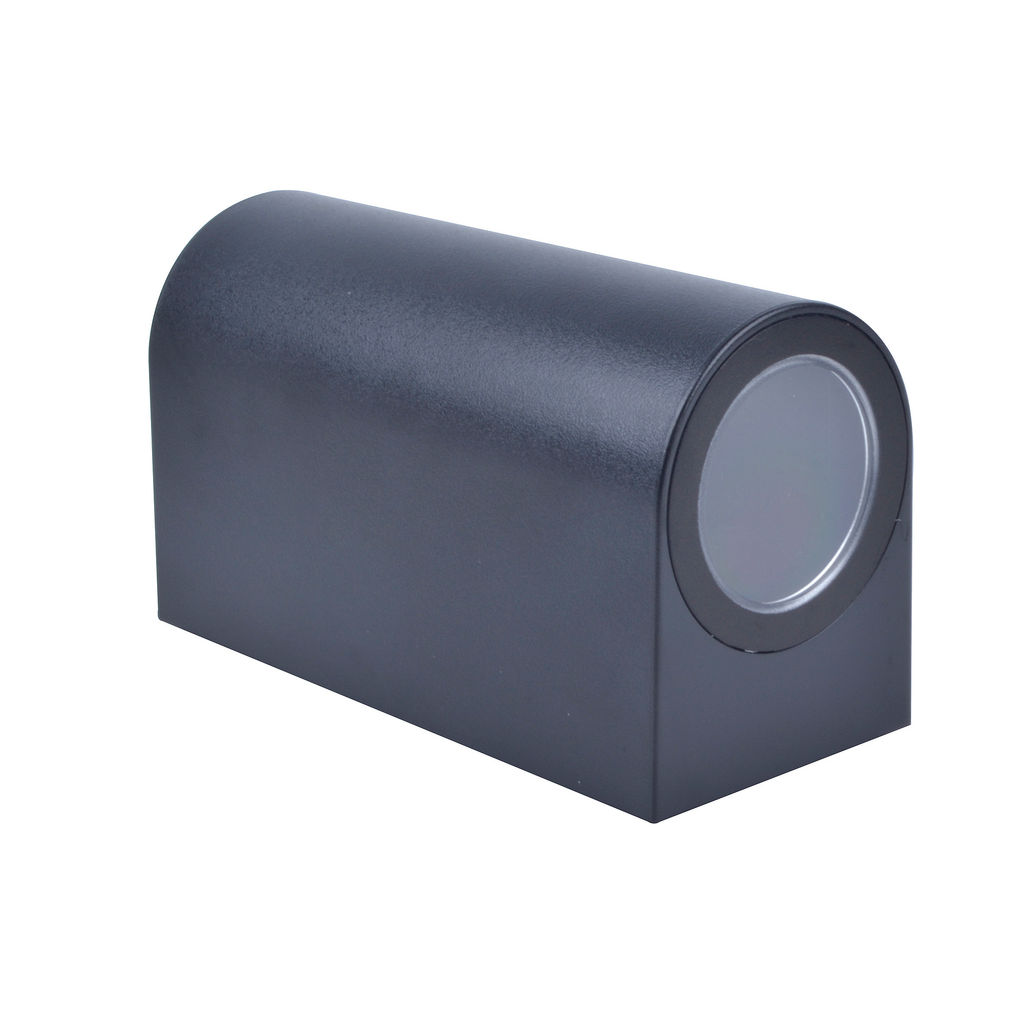 UUL-P52A 2х6W/GU10 IP65 BLACK Светильник уличный, под две лампы GU10. Архитектурный накладной. Корпус черный. TM Uniel