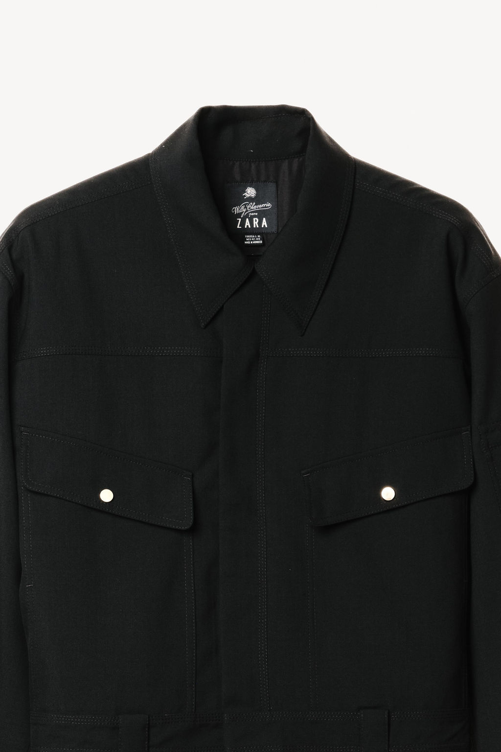 MONO OVERSIZE FIT WILLLY CHAVARRIA X ZARA / Negro  фото 6