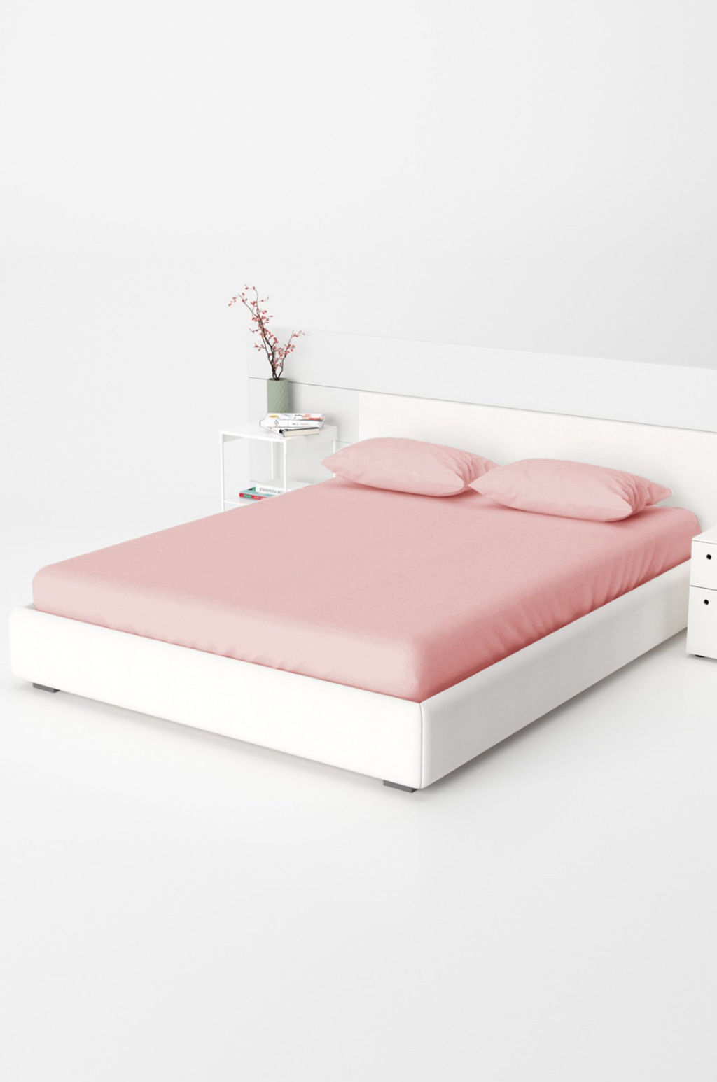 Простыня на резинке из поплина 180X200X30 Happy Fox Home  фото 6