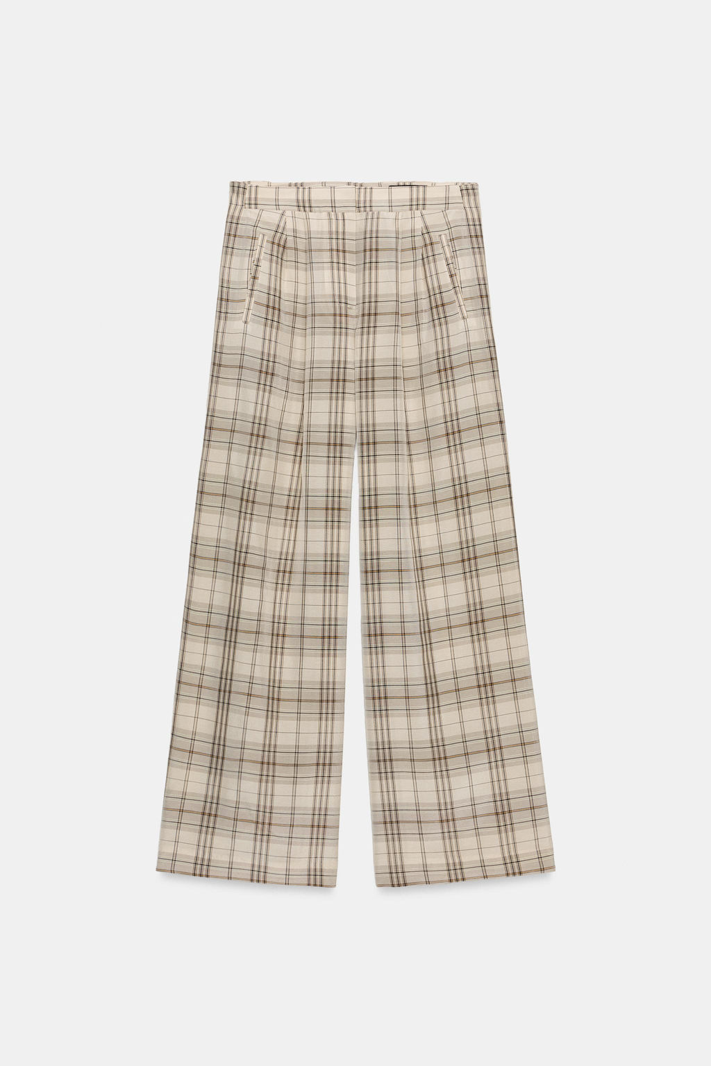 CHECK TROUSERS ZW COLLECTION - Zara фото 4