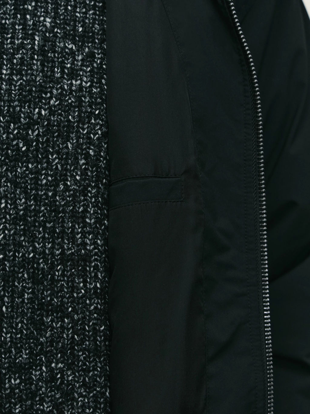 Куртка-бомбер утепленная с широким воротником / Zarina  фото 8