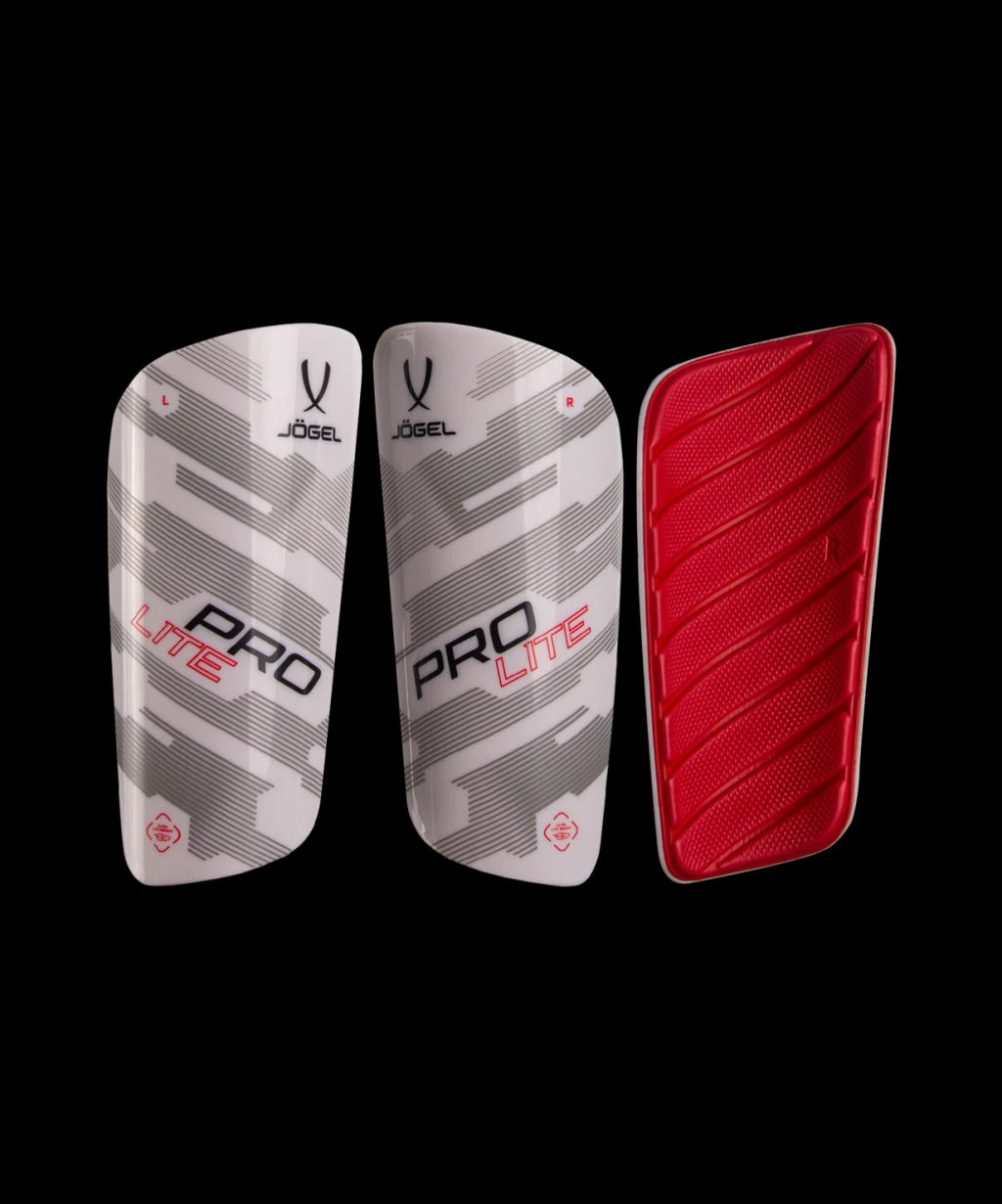 Щитки футбольные JOGEL Prolite, белый