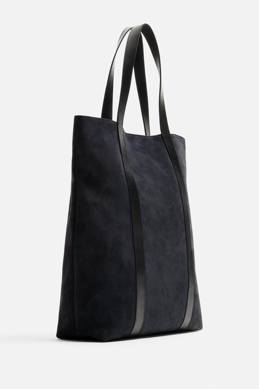 LEATHER SHOPPER BAG - LIMITED EDITION - Zara фото 4