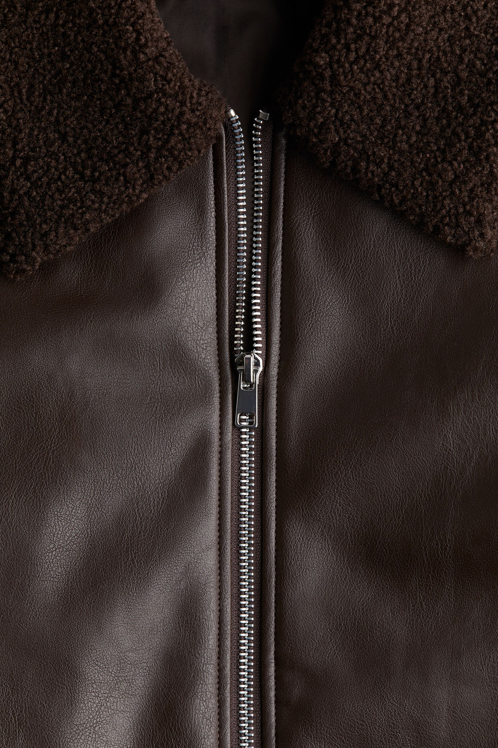 Chaqueta con cuello de borreguito - H&m фото 6
