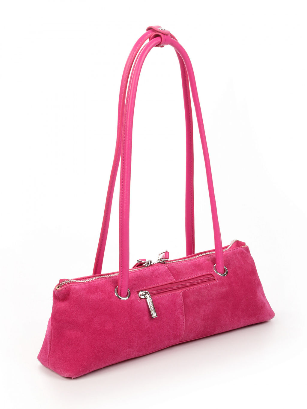 LACCOMA сумка АУ4311Ф-фуксия натуральная замша хлопок