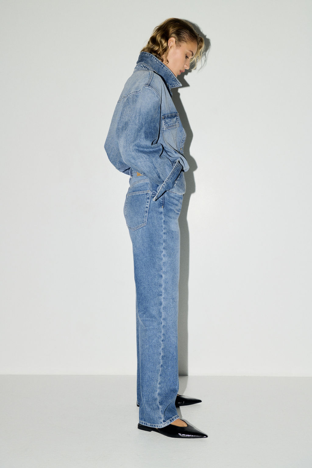 Straight High Jeans - H&m фото 10