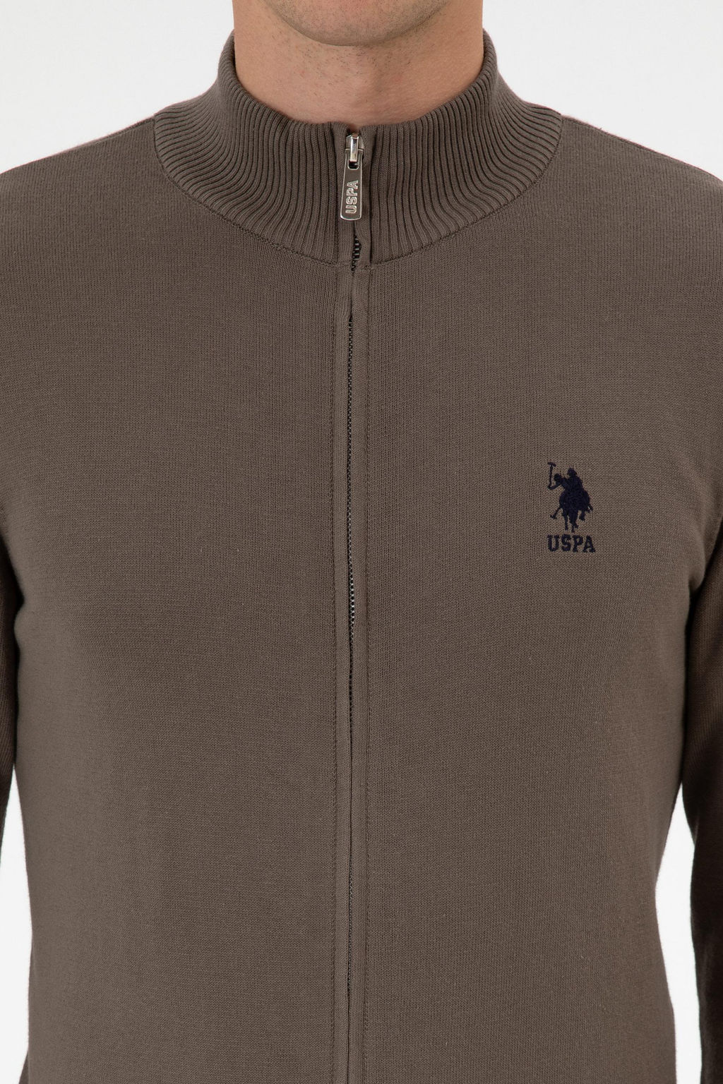 Erkek Slim Fit Vizon Triko H_rka - U.s. polo assn фото 6