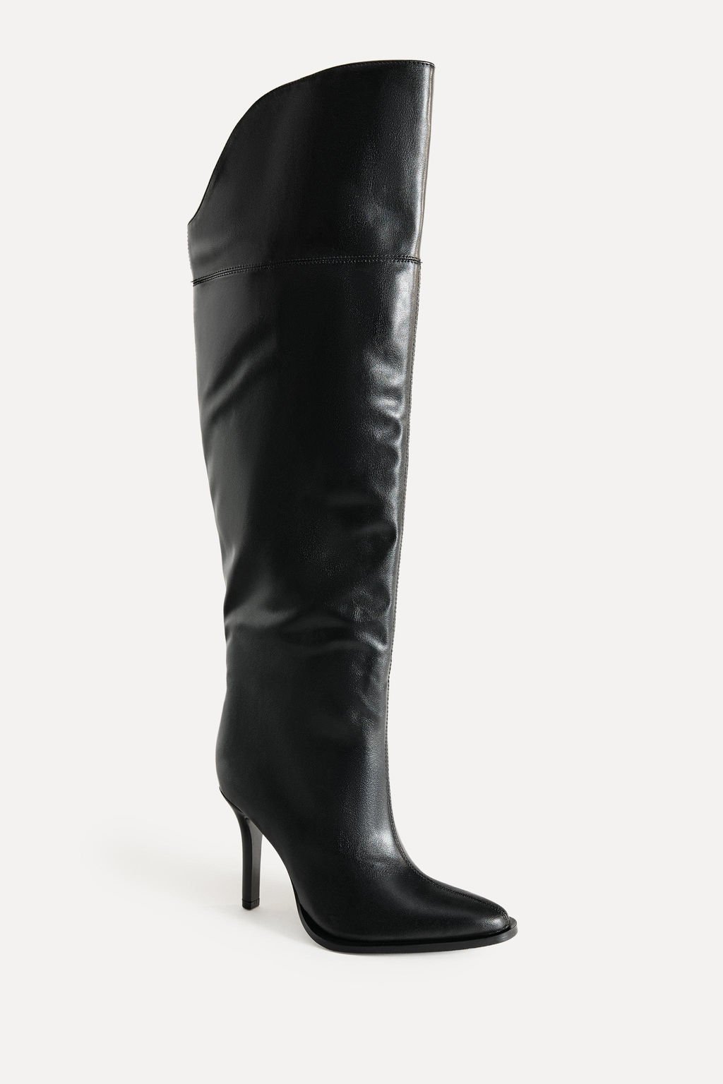LEATHER KNEE-HIGH BOOTS 50th Anniversary - Zara фото 2