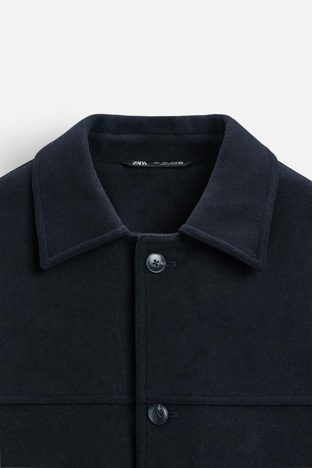 WOOL BLEND SHORT COAT - Zara фото 10