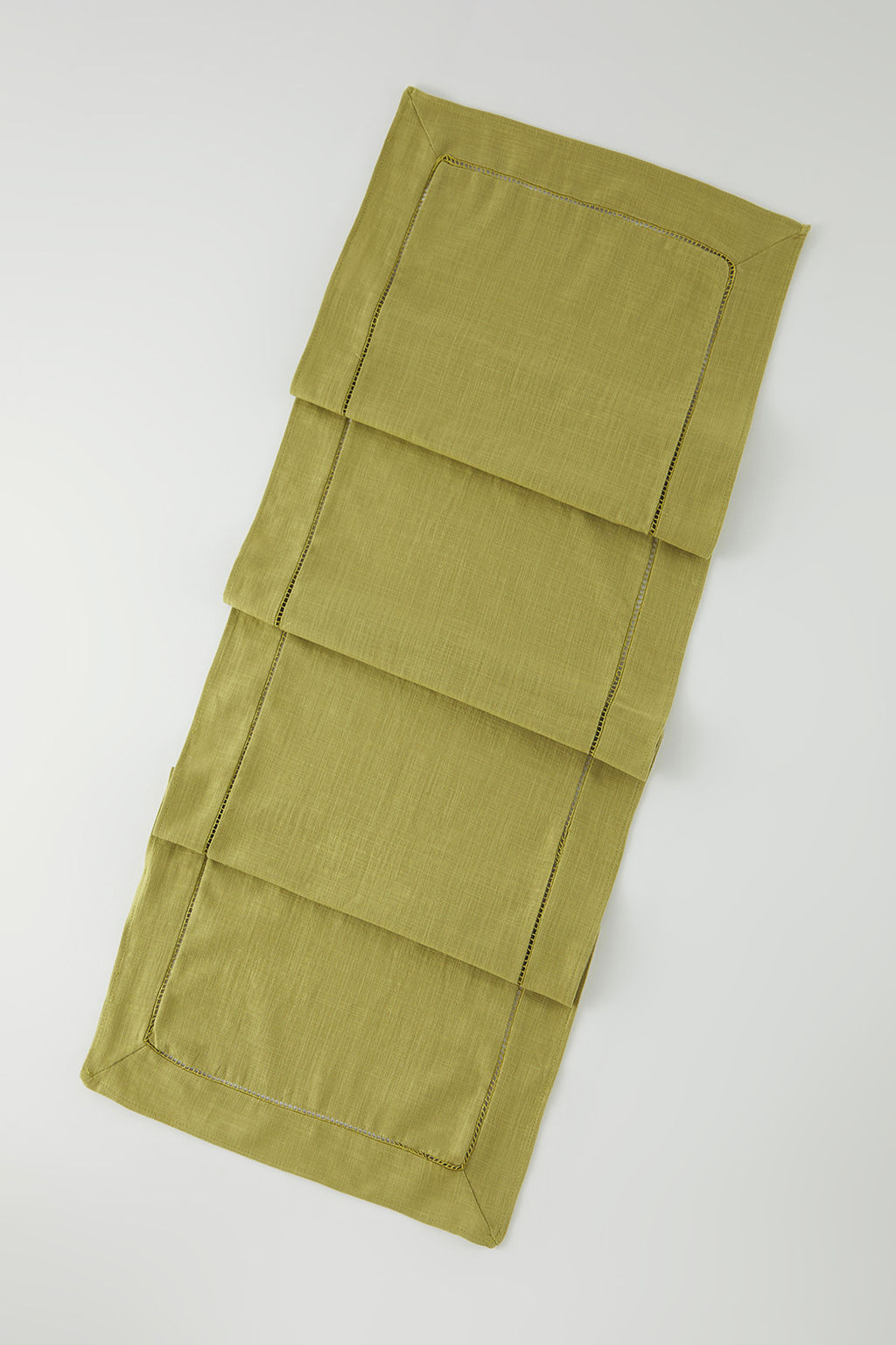Trendyolmilla Home Pamuk Keten Kar?s?ml? Kenar? Nak?s Detayl? Runner 40x140 cm TPHSS25RUN00000  фото 2