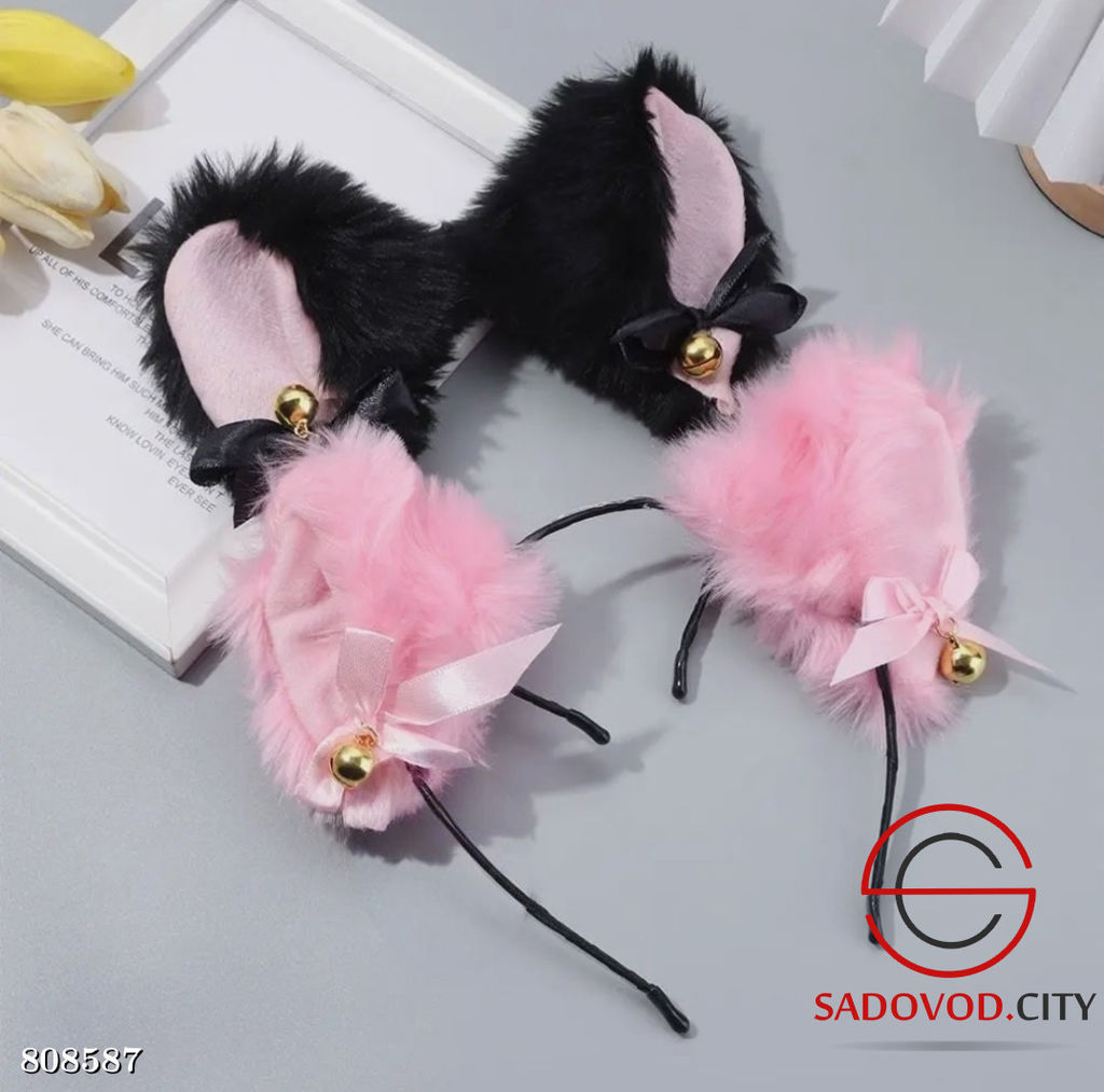 Ободок Ушки-Аниме (пушистые)