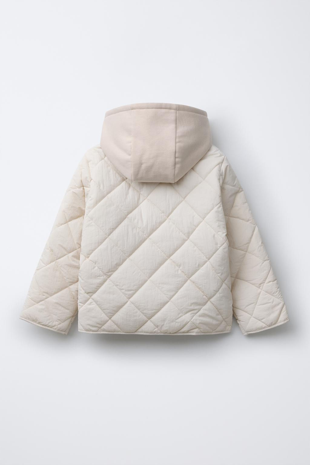 HOODED PUFFER JACKET - Zara фото 2