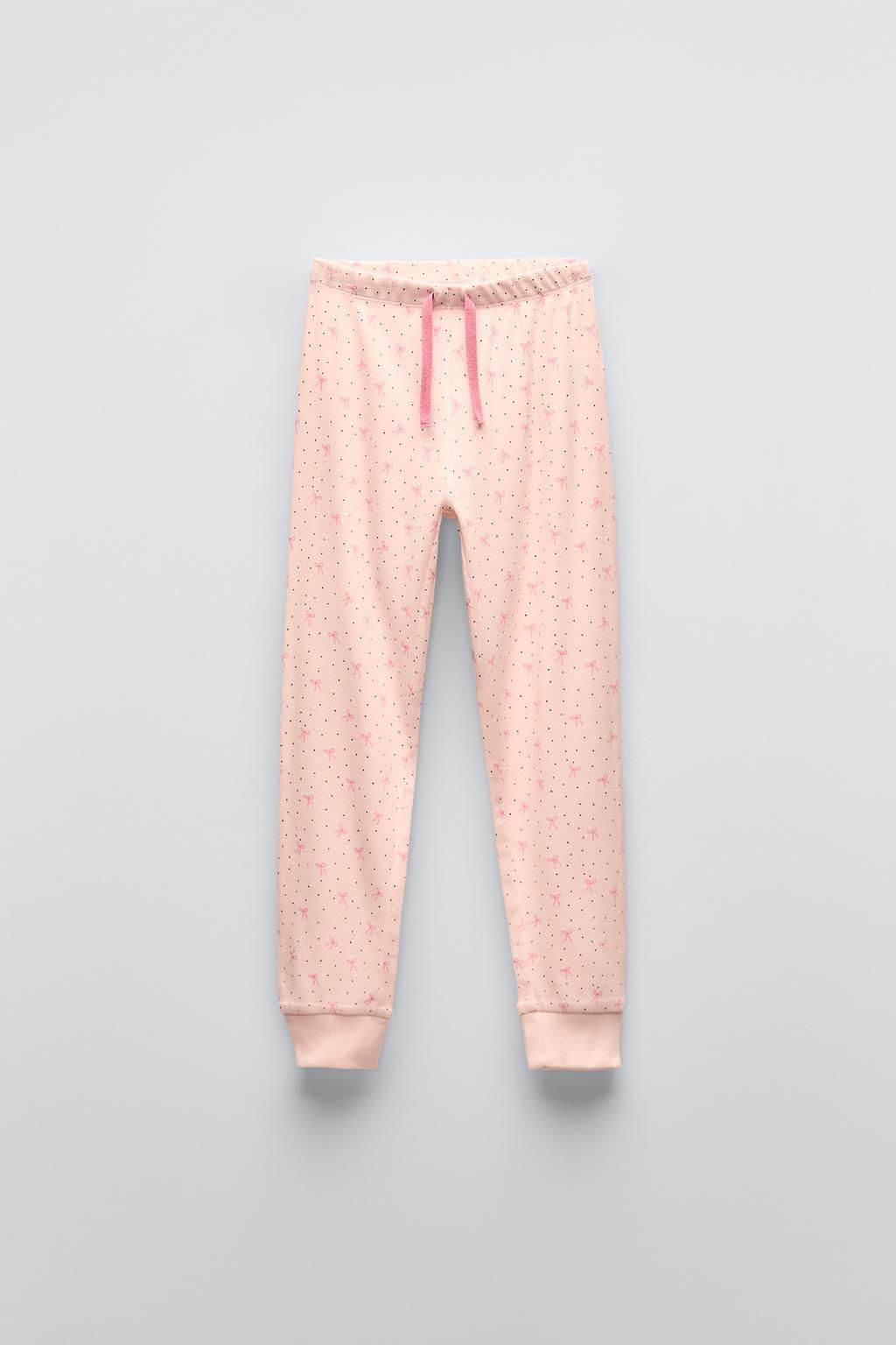 6-14 YEARS/ RIBBON RIB PYJAMAS - Zara фото 4