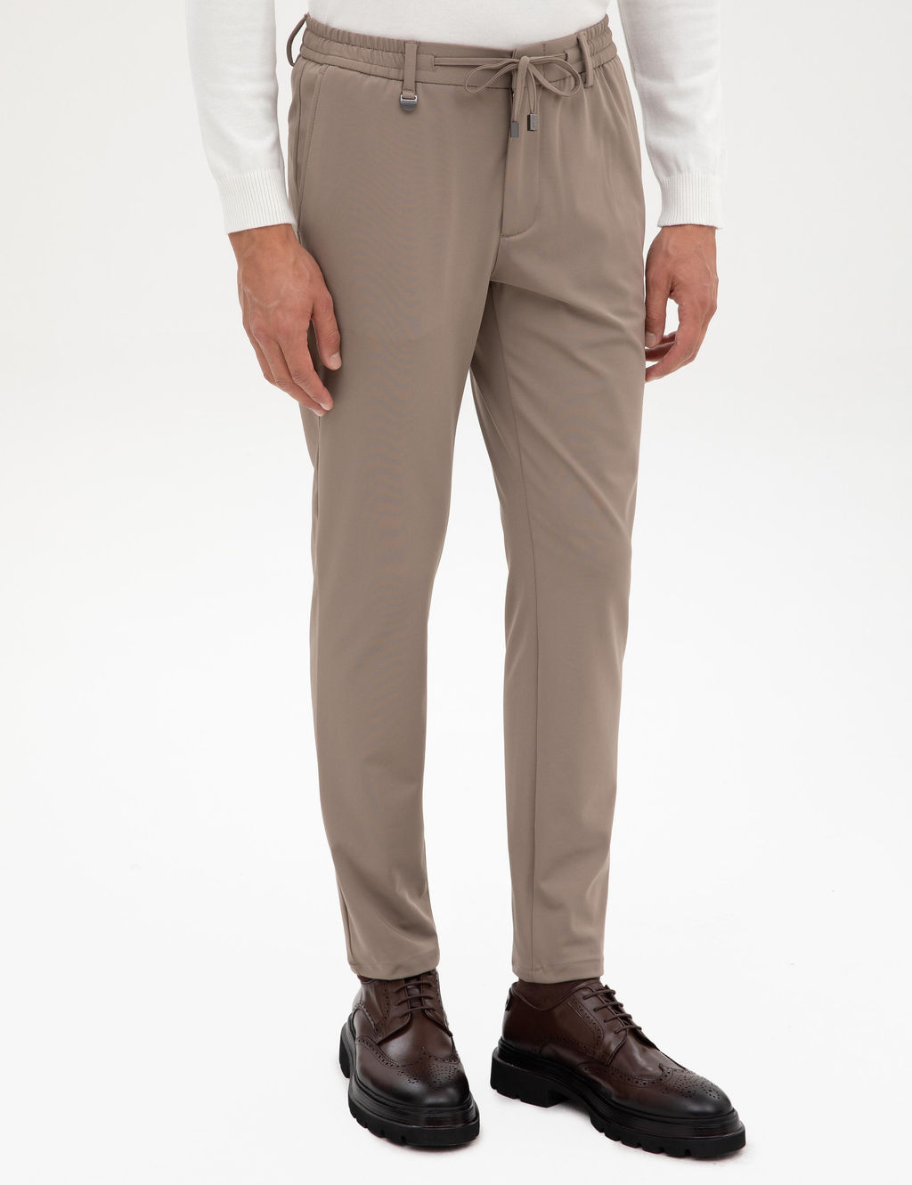 Bej Slim Fit Klasik Jogger Pantolon - Pierre cardin фото 2