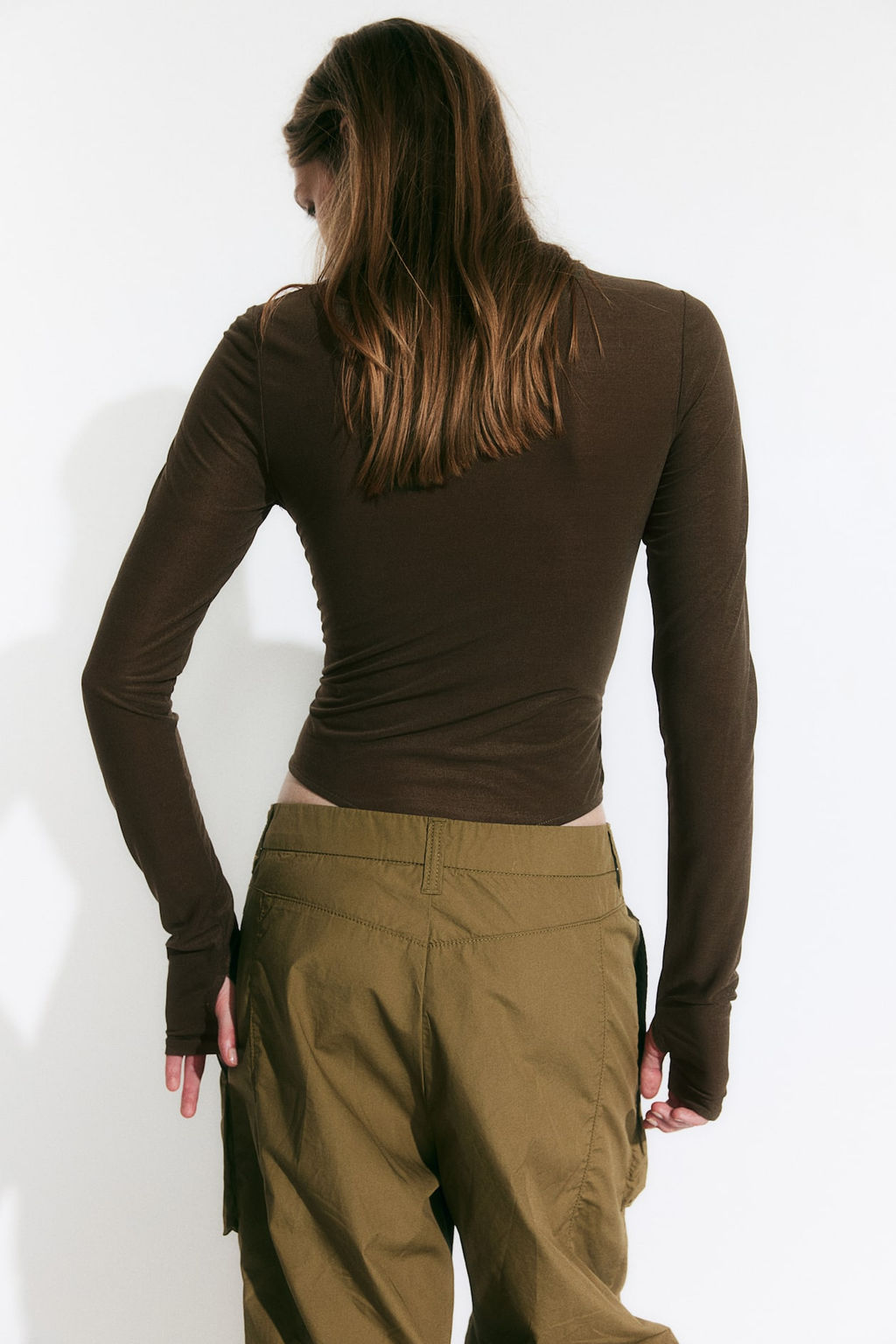 Body tanga en punto texturizado - H&m фото 5