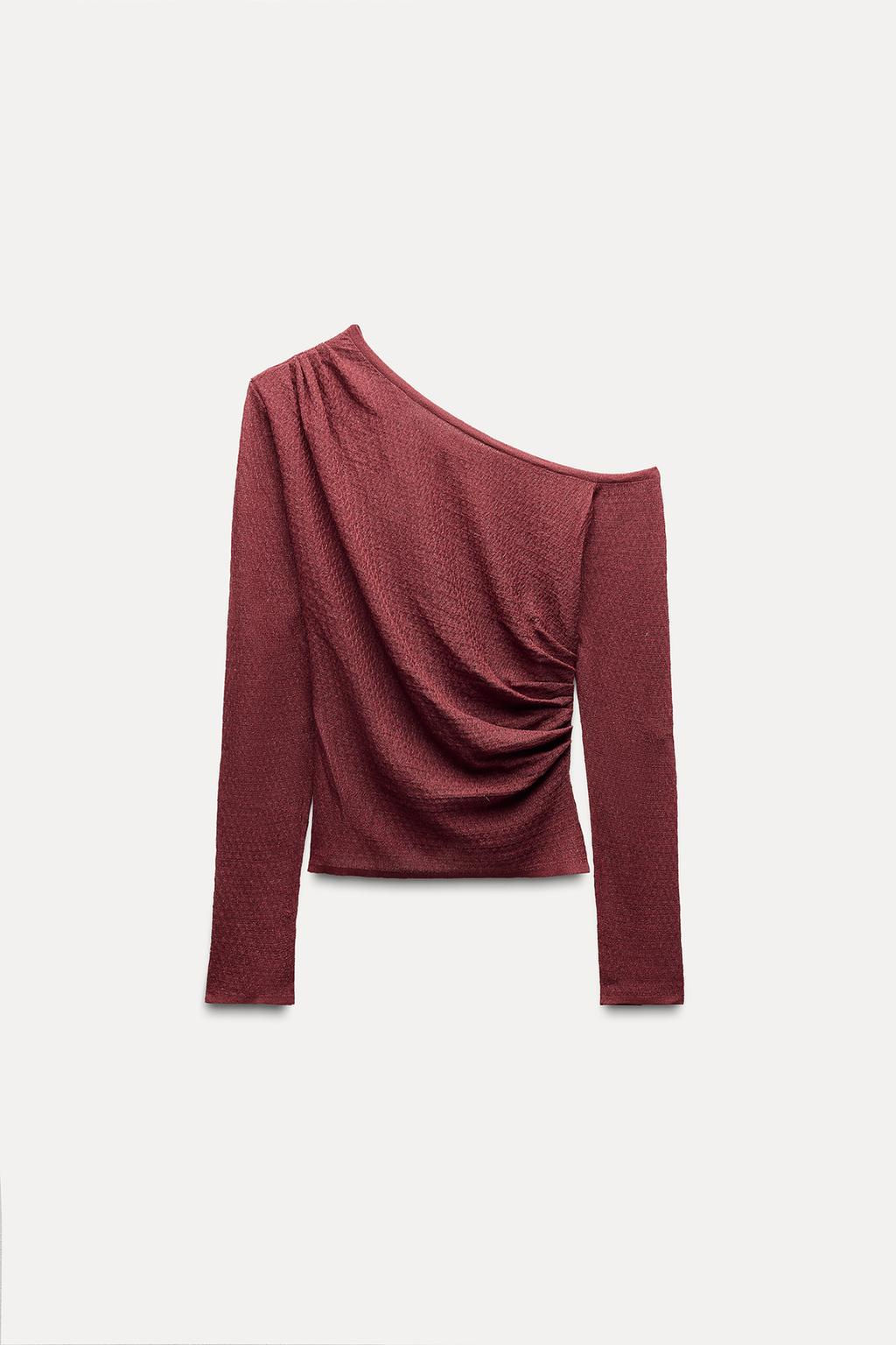 GATHERED KNIT TOP - Zara фото 2