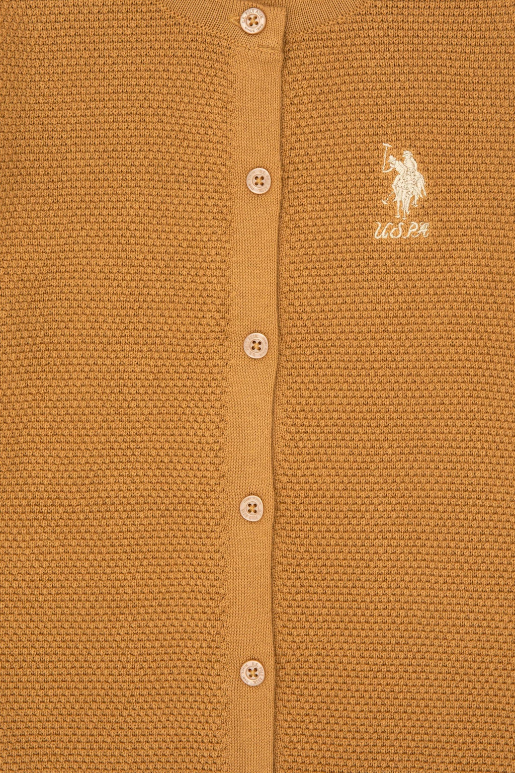 K_z _ocuk Camel D__meli Bisiklet Yaka Triko H_rka Sepette S_rpriz _ndirim - U.s. polo assn фото 4