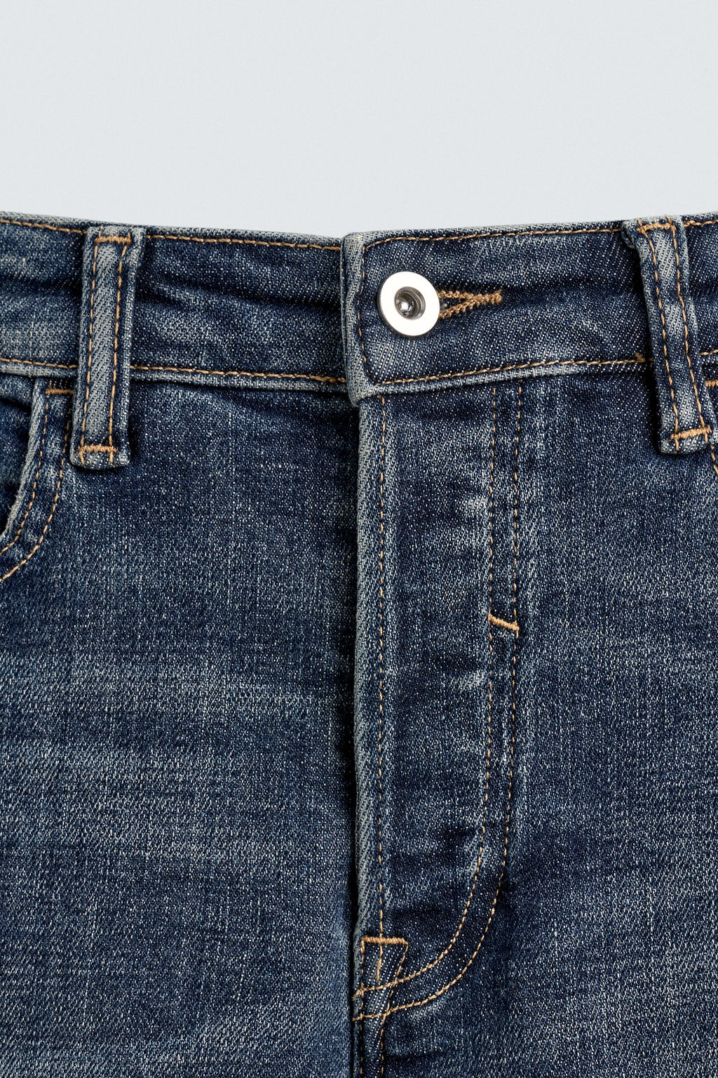 RIPPED SKINNY FIT JEANS - Zara фото 9