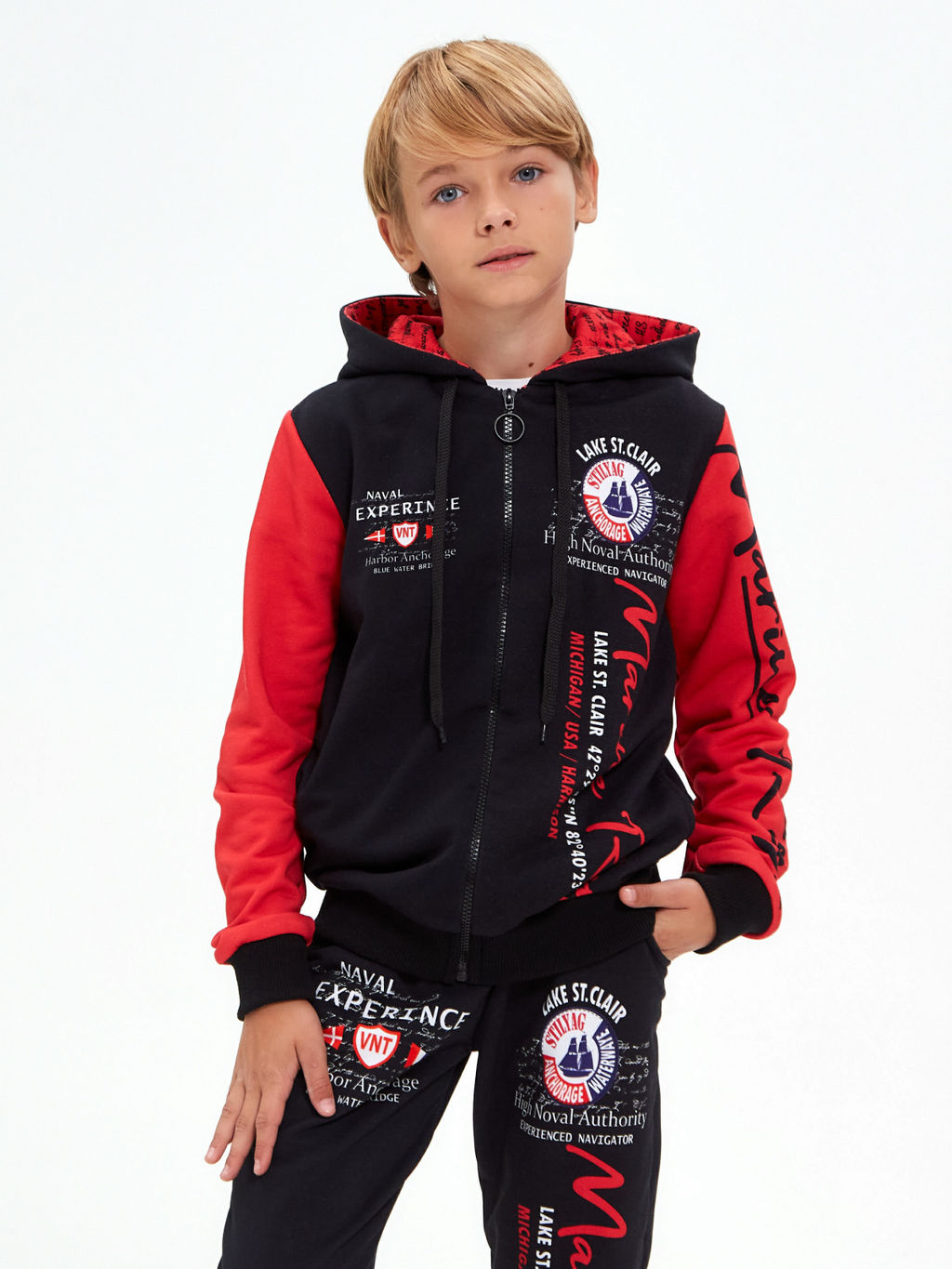 Спортивный костюм "Королевская Морпехота",красный