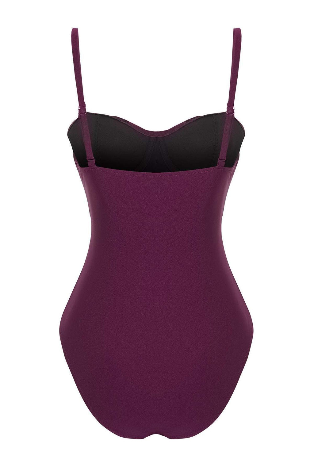 Trendyolmilla Siyah Balconette Drapeli Regular Mayo TBESS25MA00114 фото 13