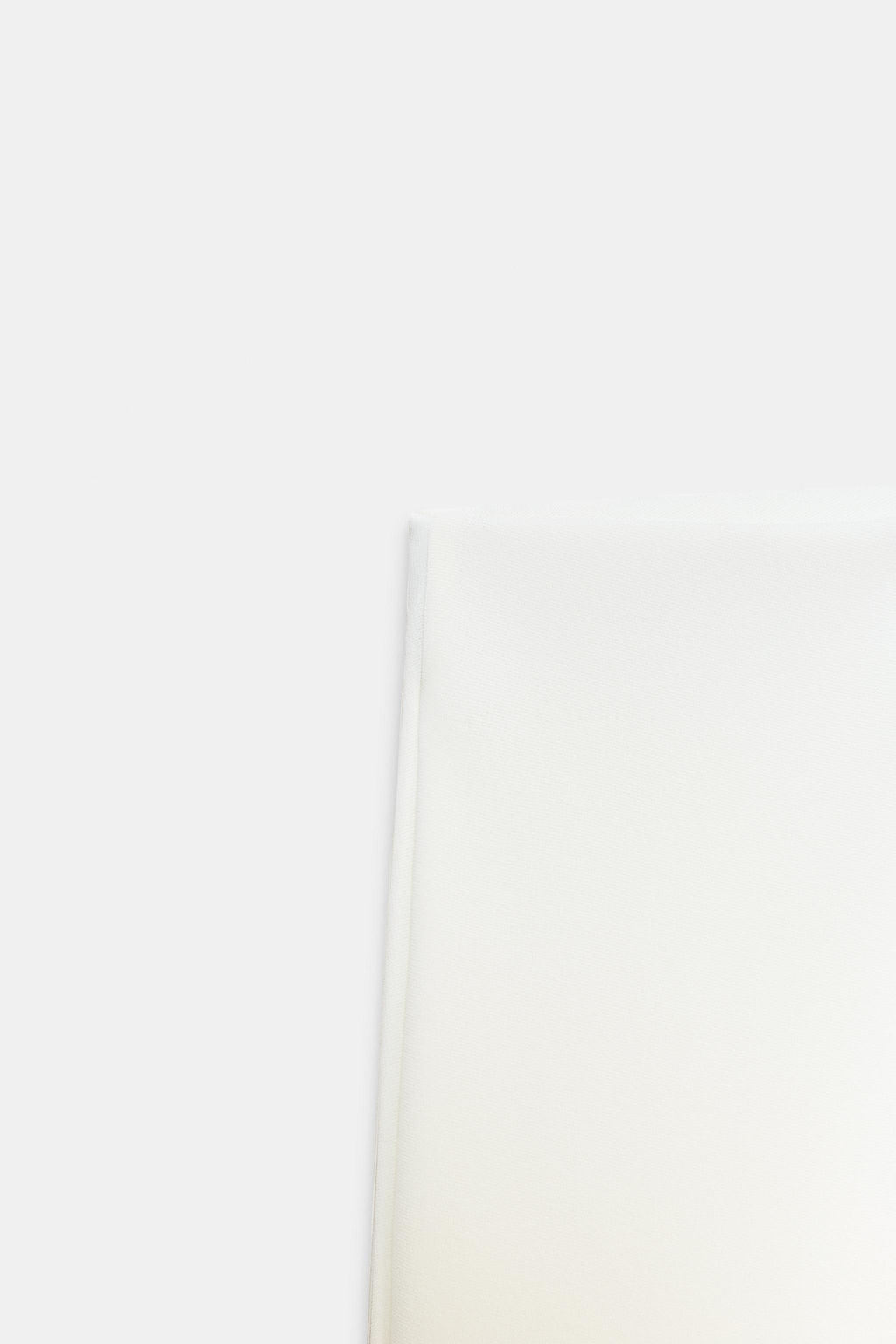 PANTAL?N FLARE STRETCH / Blanco roto