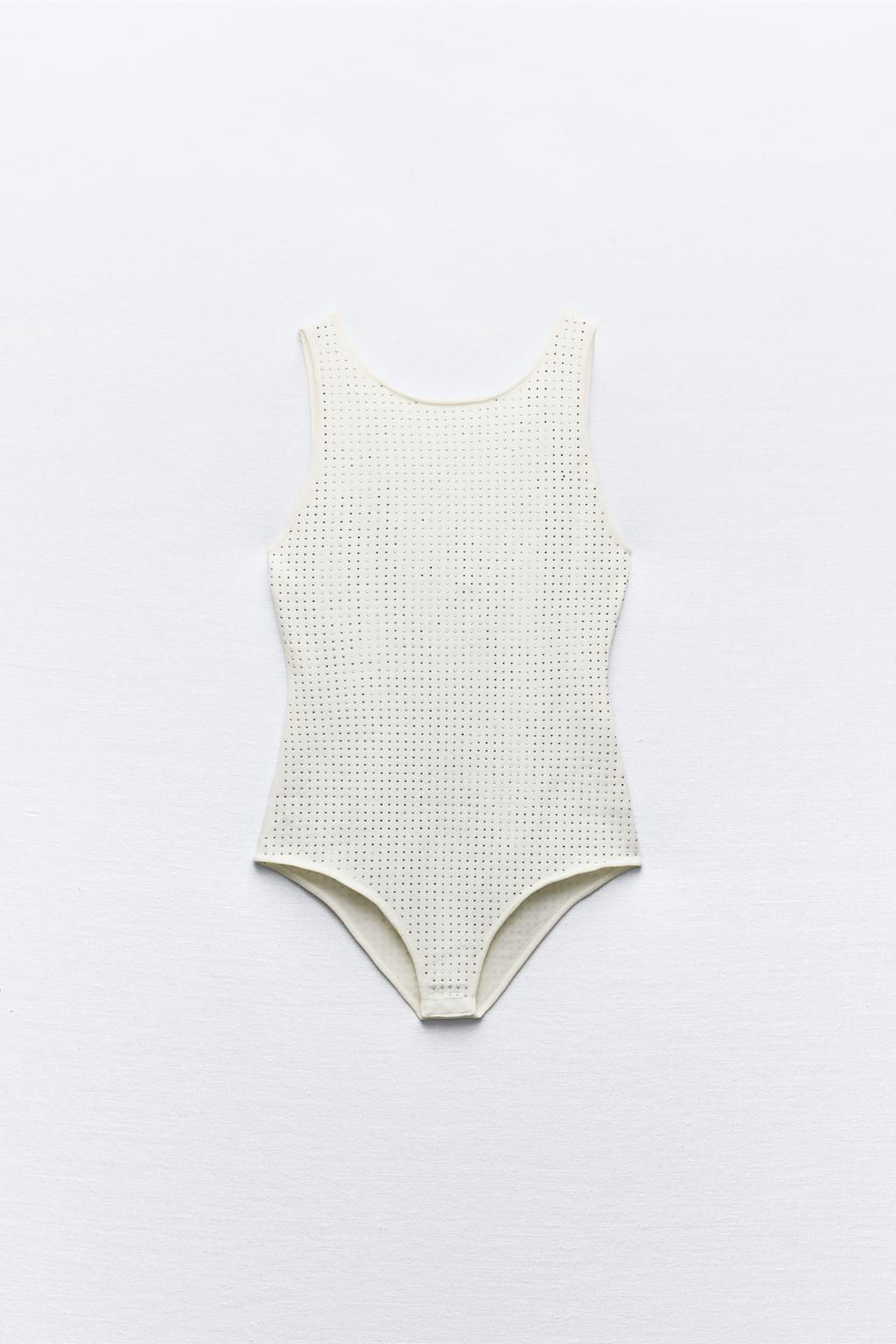 SHIMMERY KNIT BODYSUIT - Zara фото 3