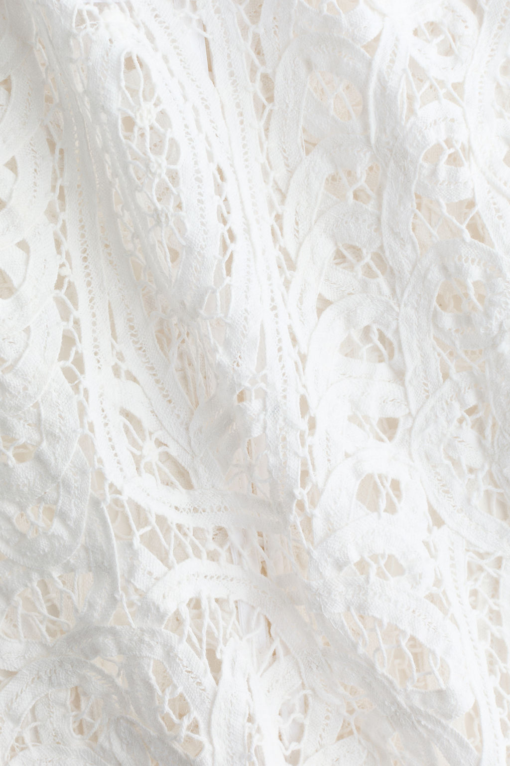 Blusa oversize efecto crochet - H&m фото 6