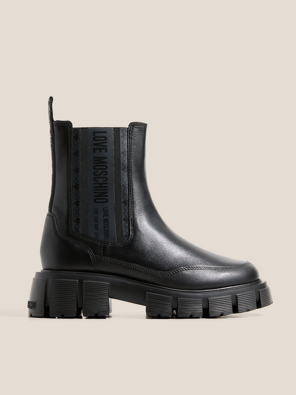 Женские челси LOVE MOSCHINO WINTER TASSEL Артикул 4562342, черный