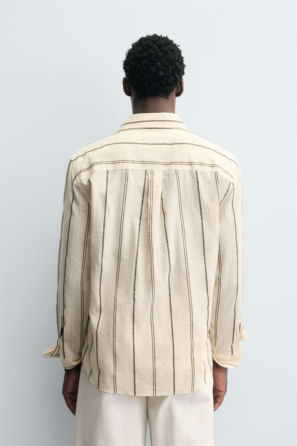 STRIPED JACQUARD SHIRT - Zara фото 3